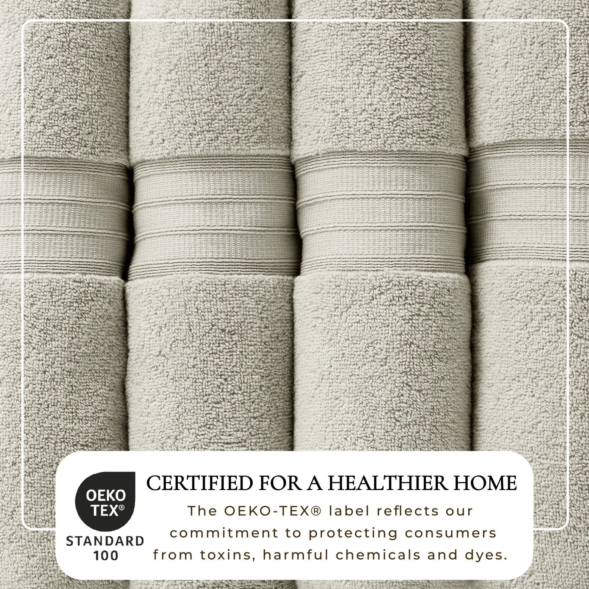 100% Cotton Premium Bath Towel Set - Chiara Collection from PriceLows™