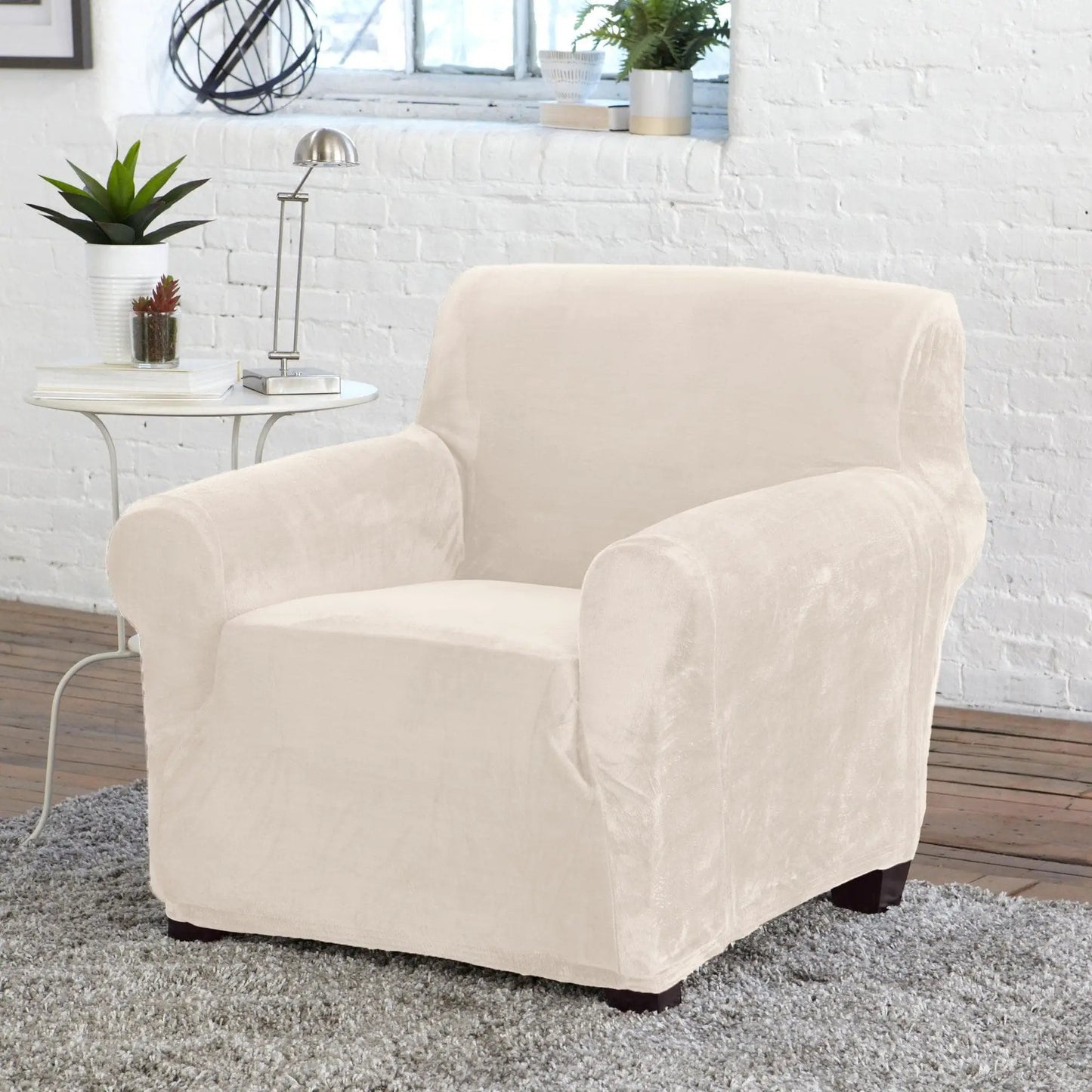 Velvet Stretch Slipcover - Gale Collection from PriceLows™