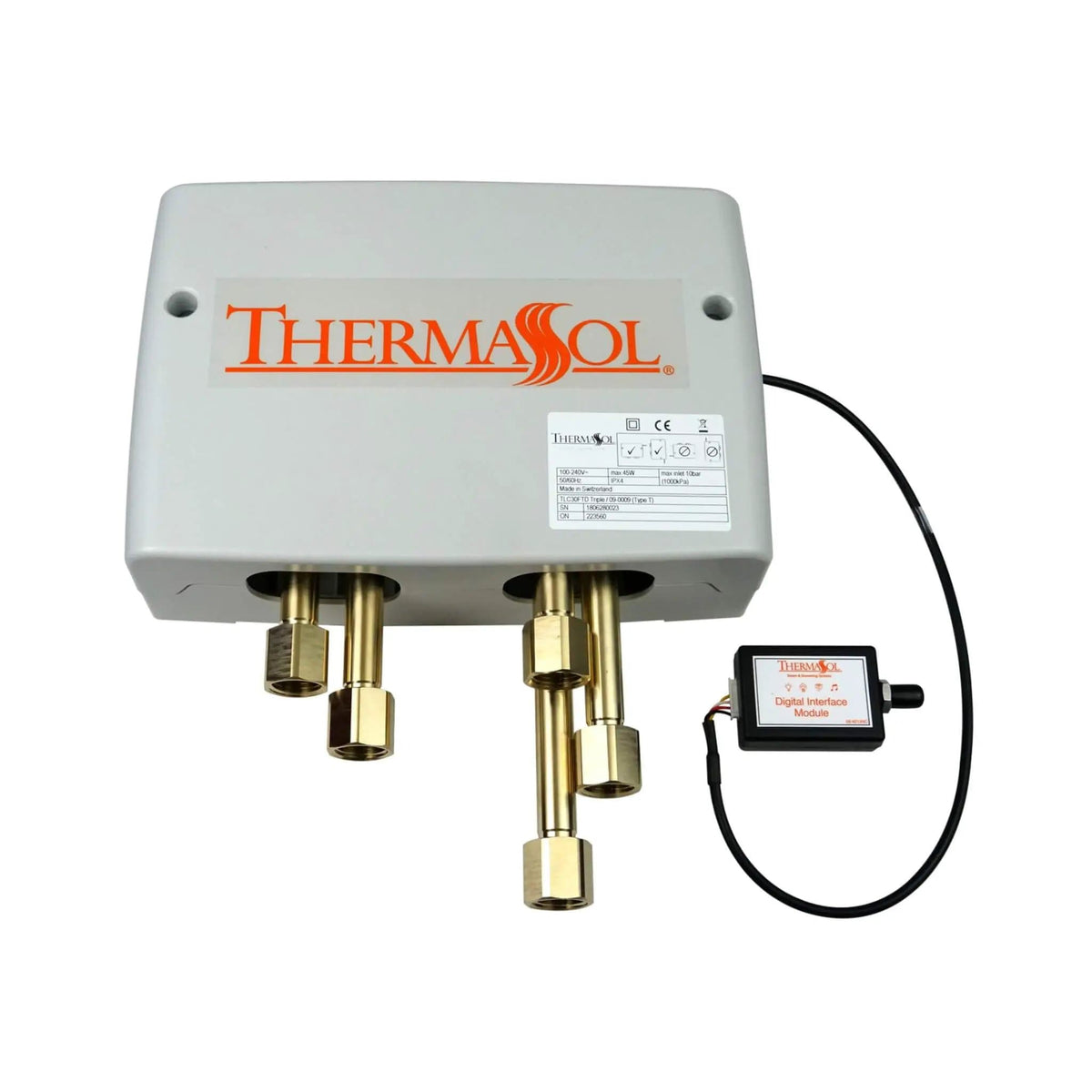 ThermaSol STC & HydroVive Total Wellness Package With Digital Shower Valve | Steam Shower | Bathroom Use | Bathroom