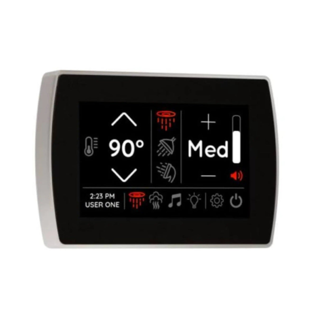ThermaSol STC & HydroVive Total Wellness Package With Digital Shower Valve | Steam Shower | Bathroom Use | Bathroom