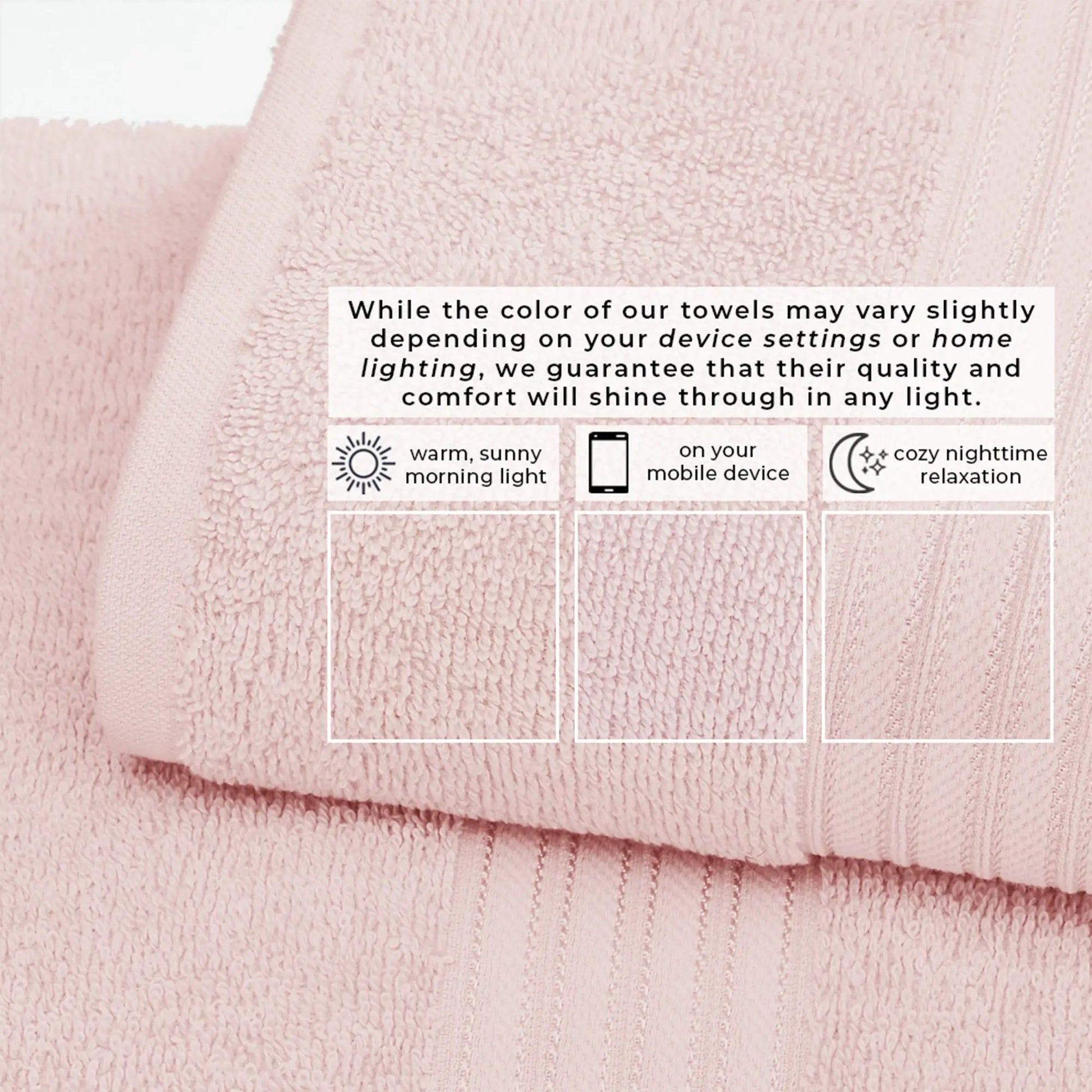 Cotton Terry Bath Towel Set - Cooper Collection from PriceLows™