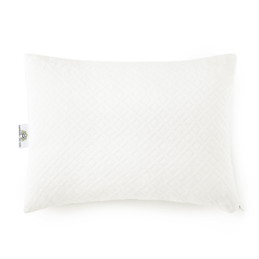 Adjustable Bamboo Cooling Pillow | Gel Memory Foam | Washable Cover | Toddler