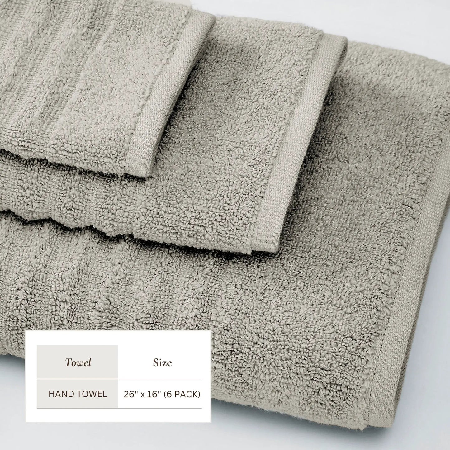 Luxury Combed Cotton Bath Towel Set - Karina Collection from PriceLows™