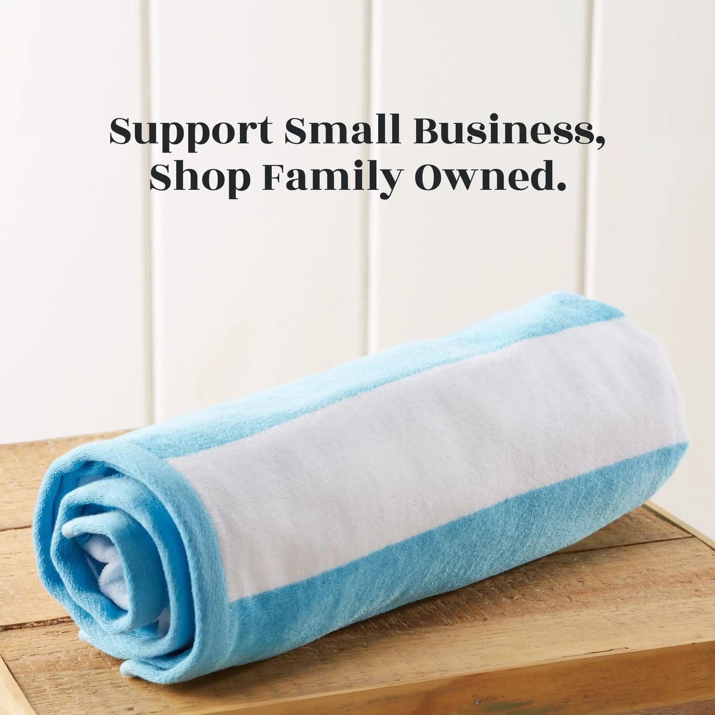 Cotton Velour Cabana Stripe Beach Towel - Novia Collection from PriceLows™