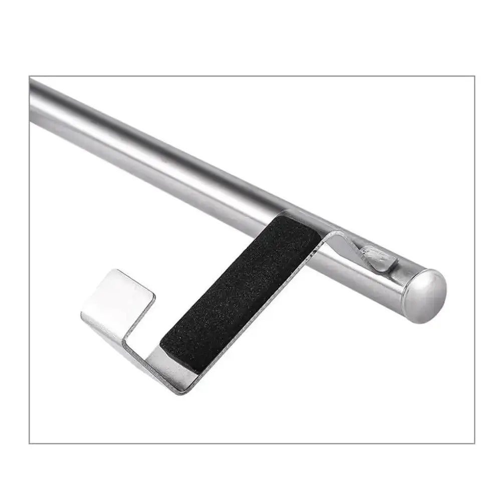 Over Door Towel Bar | Stainless Steel | No Drill Mount | Standard