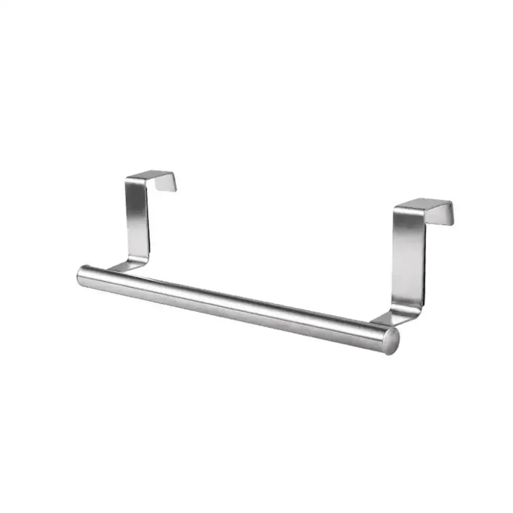 Over Door Towel Bar | Stainless Steel | No Drill Mount | Standard