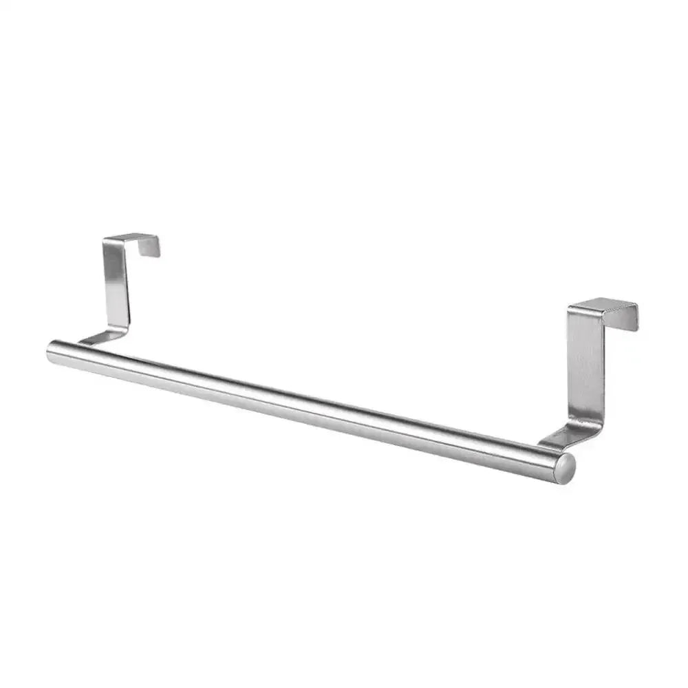 Over Door Towel Bar | Stainless Steel | No Drill Mount | Standard