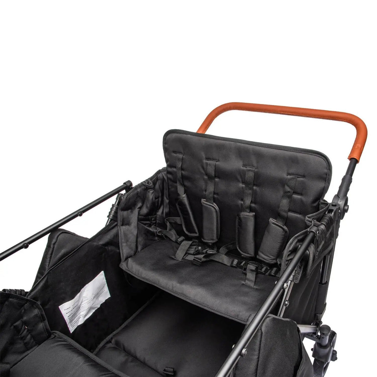 Wagon Stroller | 4 Seater | All Terrain | Heavy Duty Black Frame