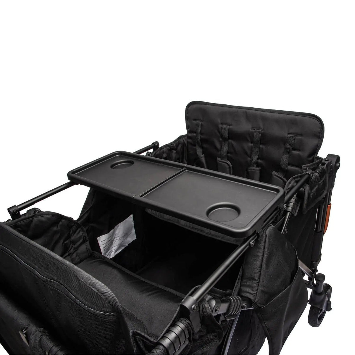 Wagon Stroller | 4 Seater | All Terrain | Heavy Duty Black Frame