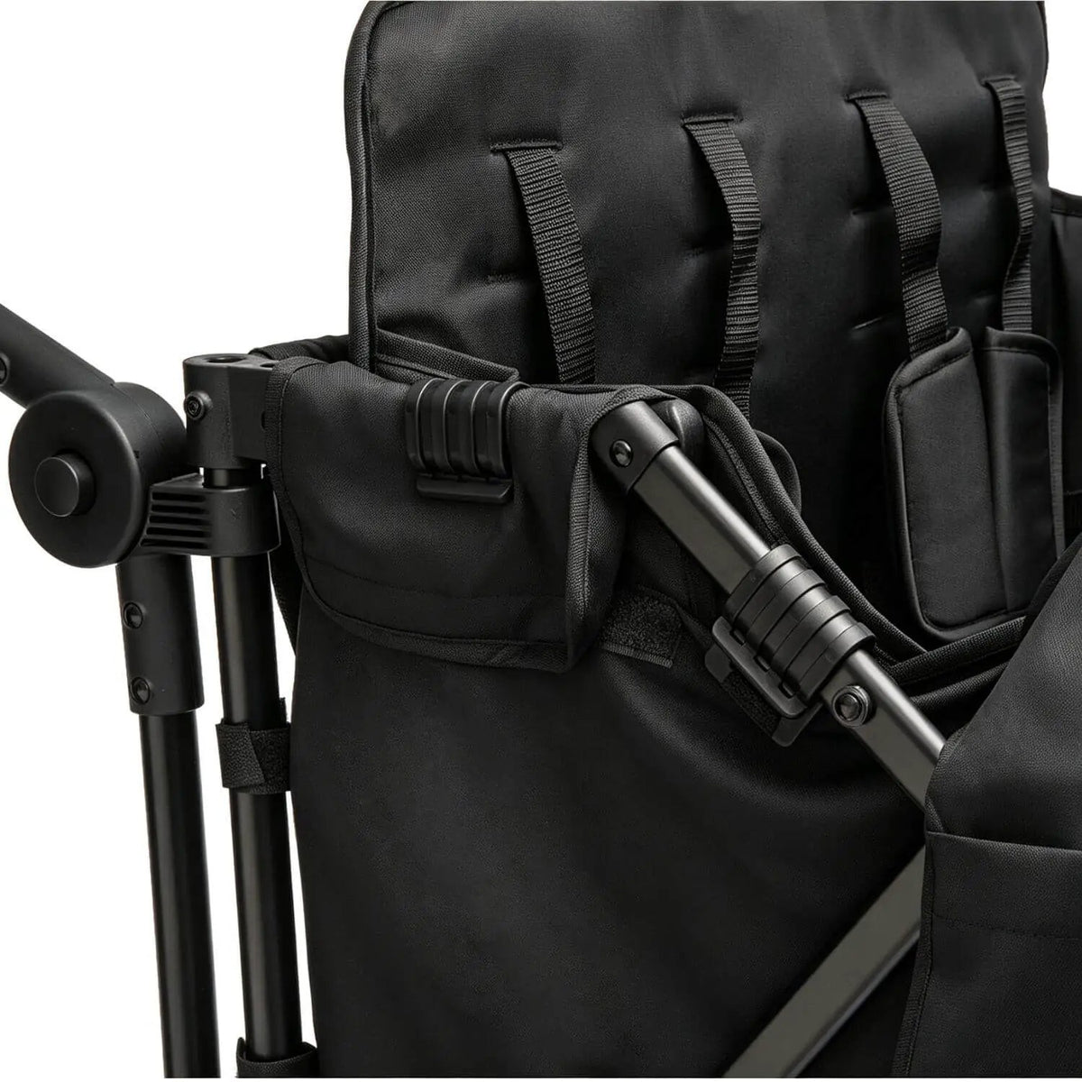 Wagon Stroller | 4 Seater | All Terrain | Heavy Duty Black Frame