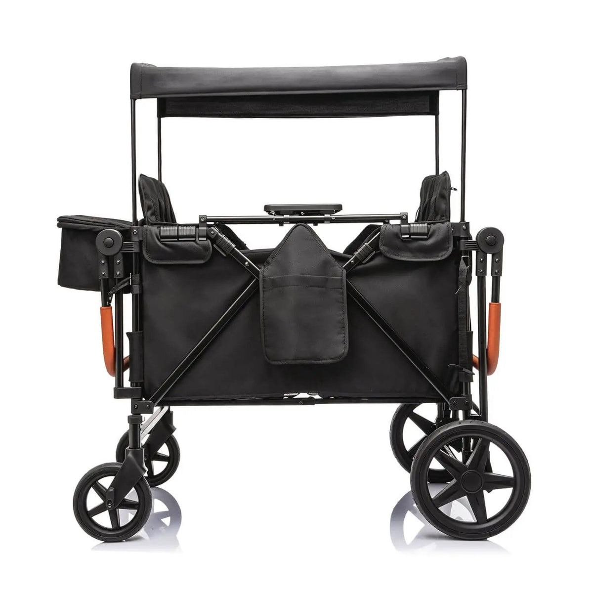 Wagon Stroller | 4 Seater | All Terrain | Heavy Duty Black Frame