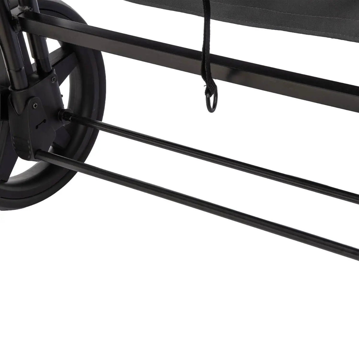 Wagon Stroller | 4-Seater Design | 212 Lb Capacity | Gray