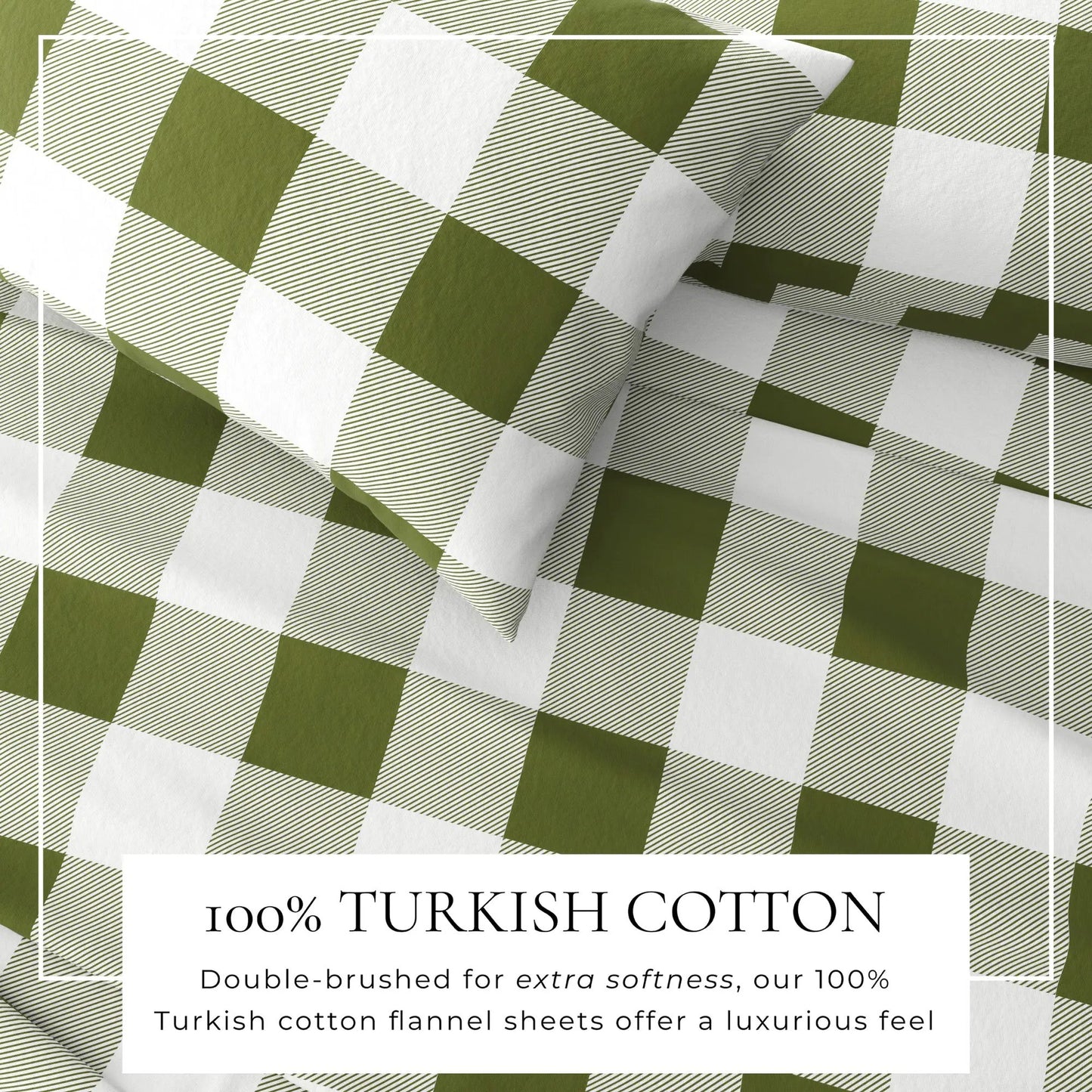 Turkish Cotton Flannel Sheet - Belle Collection from PriceLows™