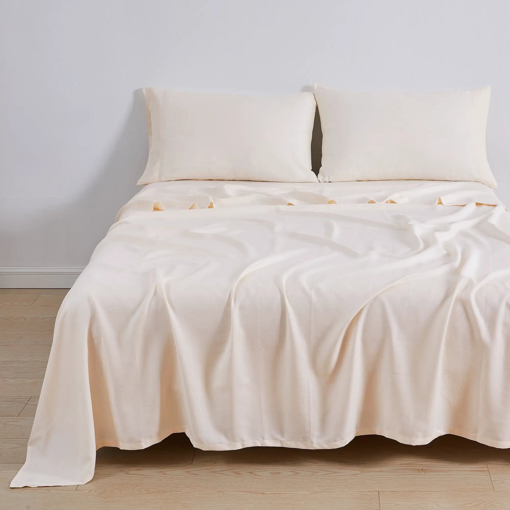 TENCEL™ Lyocell & Linen Blend Sheet Set - Magdalena Collection from PriceLows™