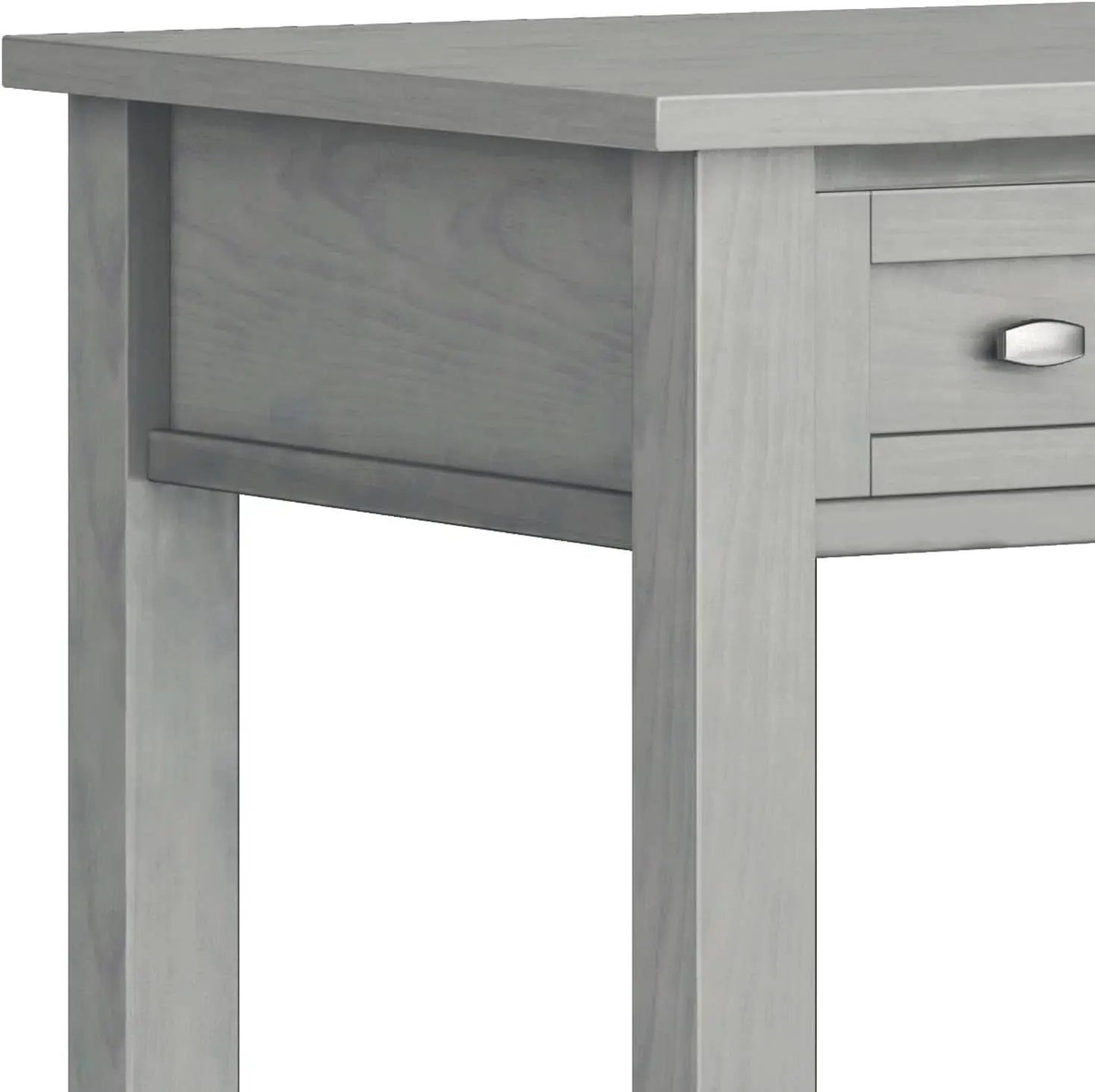Transitional Solid Wood Writing Desk with Key Features from PriceLows™