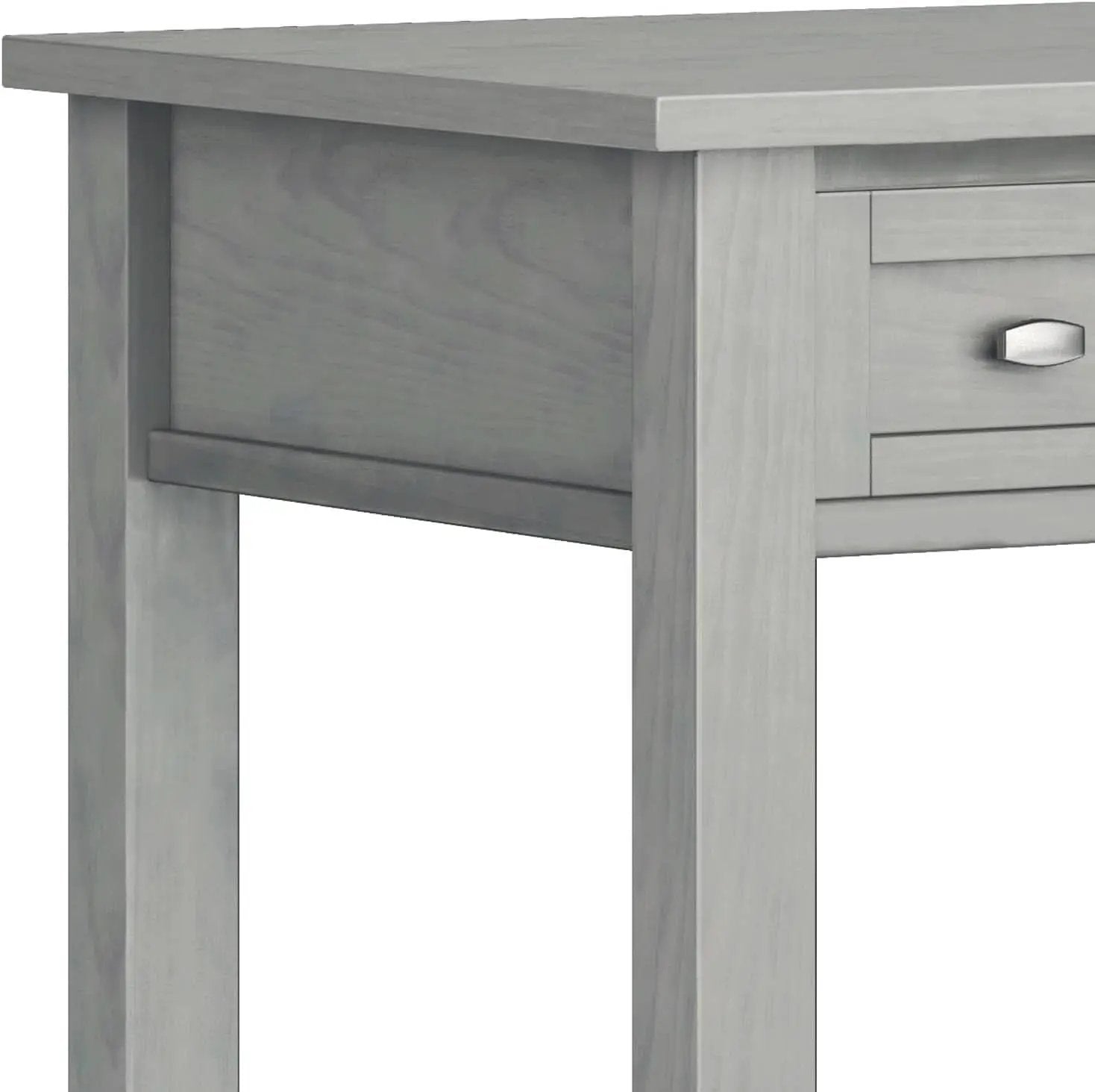 Transitional Solid Wood Writing Desk with Key Features from PriceLows™