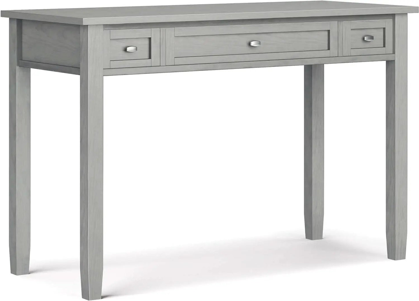 Transitional Solid Wood Writing Desk with Key Features from PriceLows™