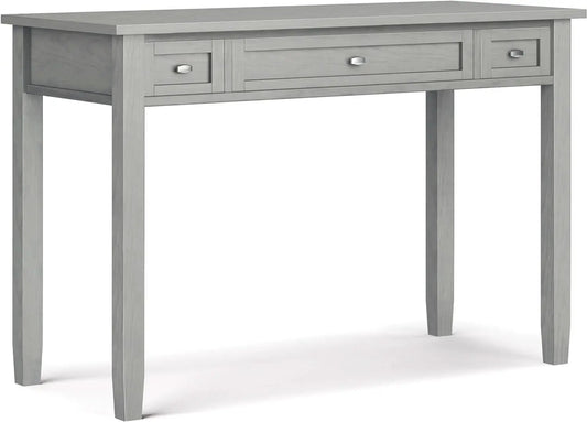 Transitional Solid Wood Writing Desk with Key Features from PriceLows™