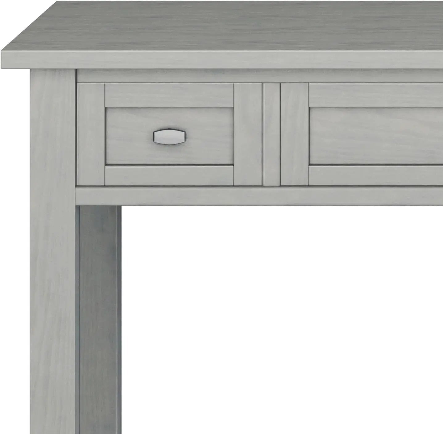 Transitional Solid Wood Writing Desk with Key Features from PriceLows™