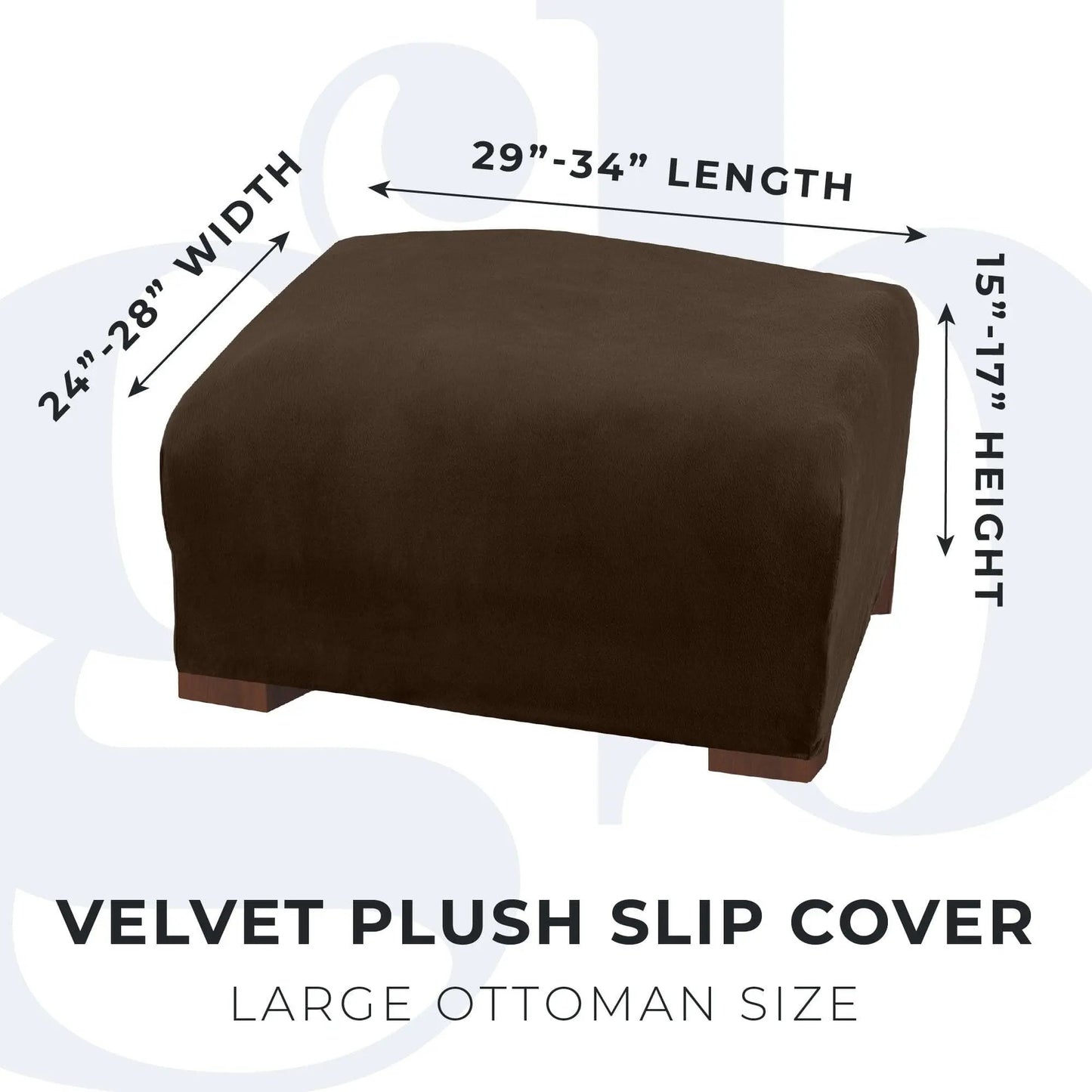 Velvet Stretch Slipcover - Gale Collection from PriceLows™