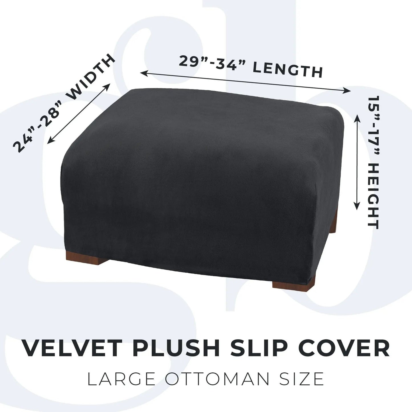 Velvet Stretch Slipcover - Gale Collection from PriceLows™
