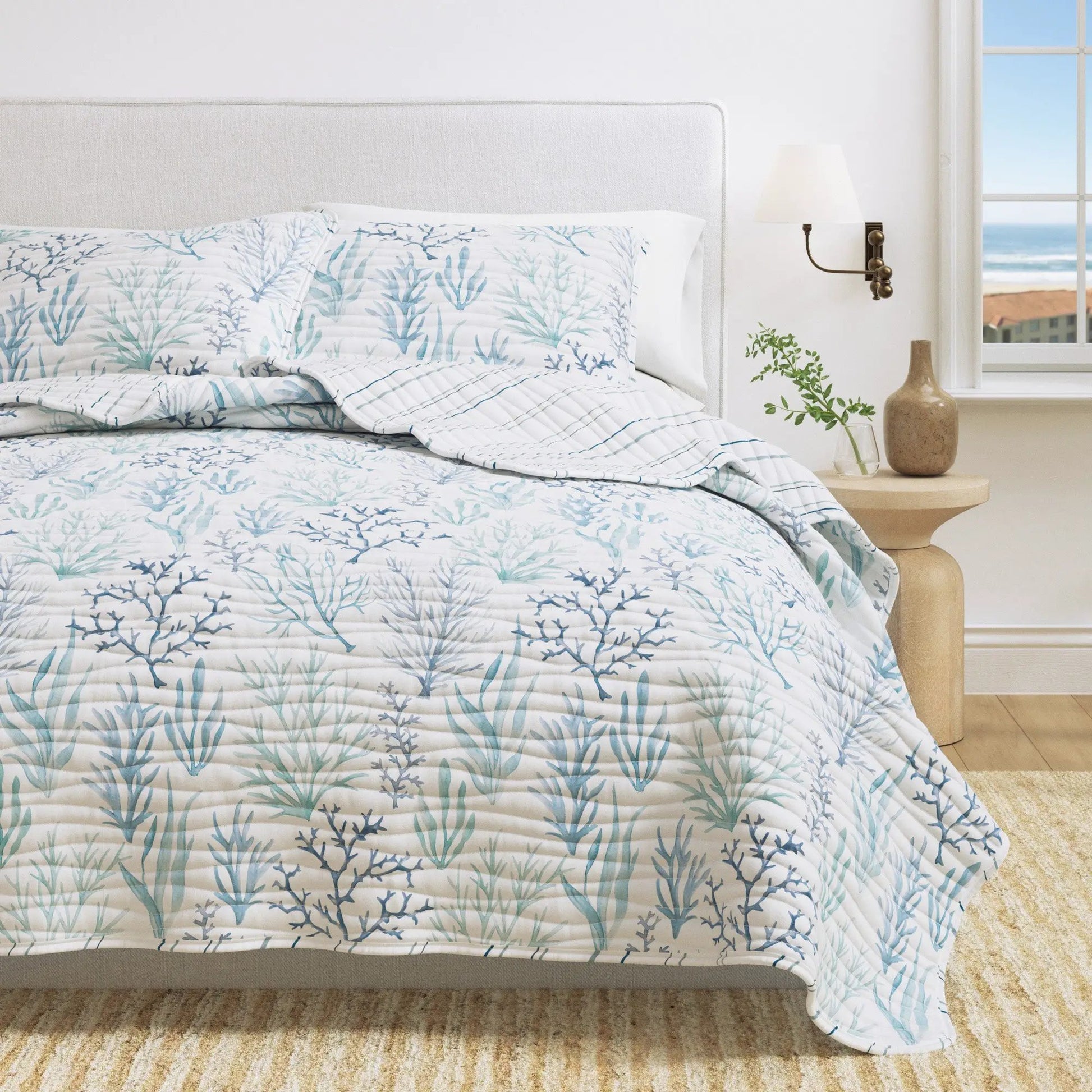 Blue Coral Quilt - Amelia Island from PriceLows™