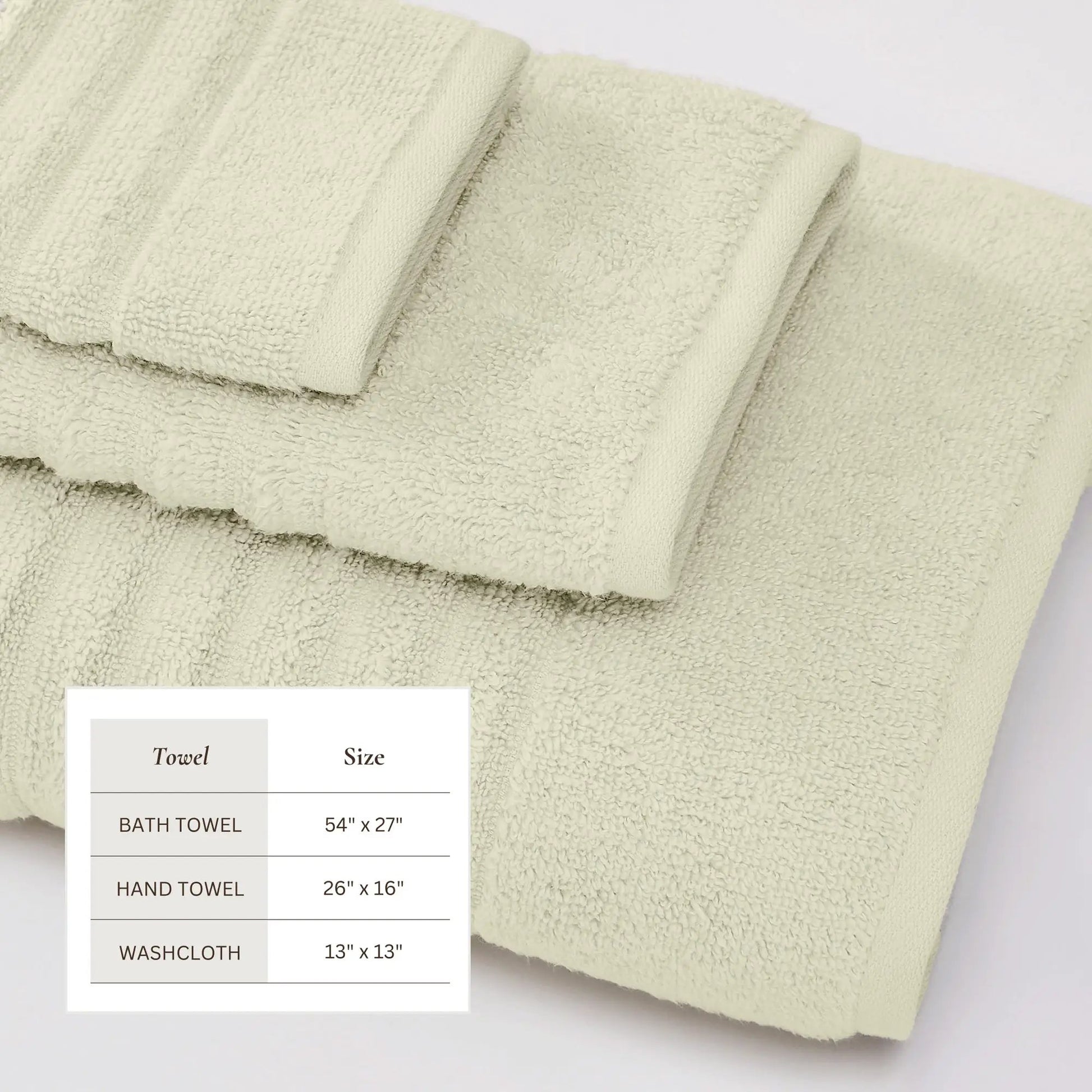 Luxury Combed Cotton Bath Towel Set - Karina Collection from PriceLows™