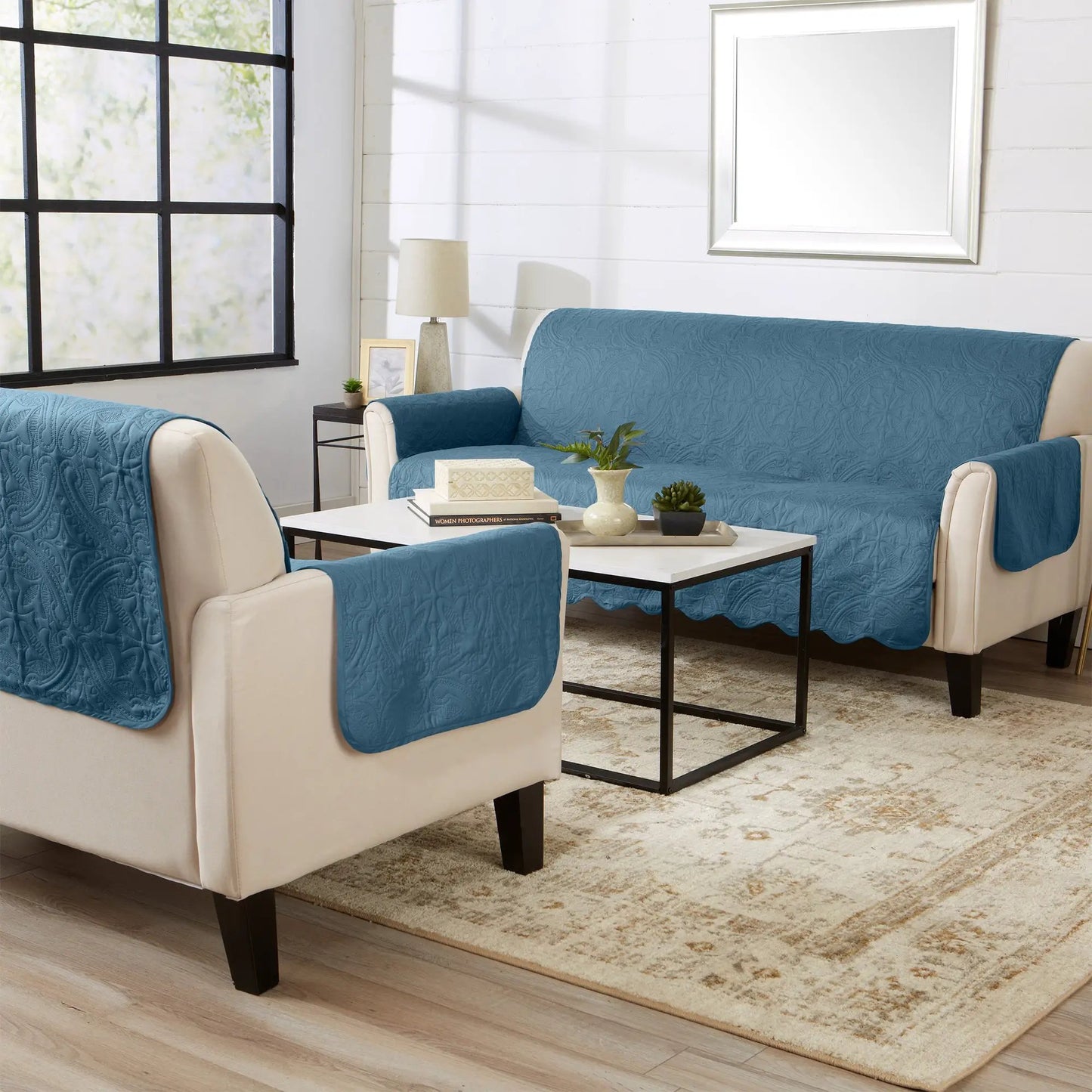 Medallion Solid Furniture Protector - Elenor Collection from PriceLows™