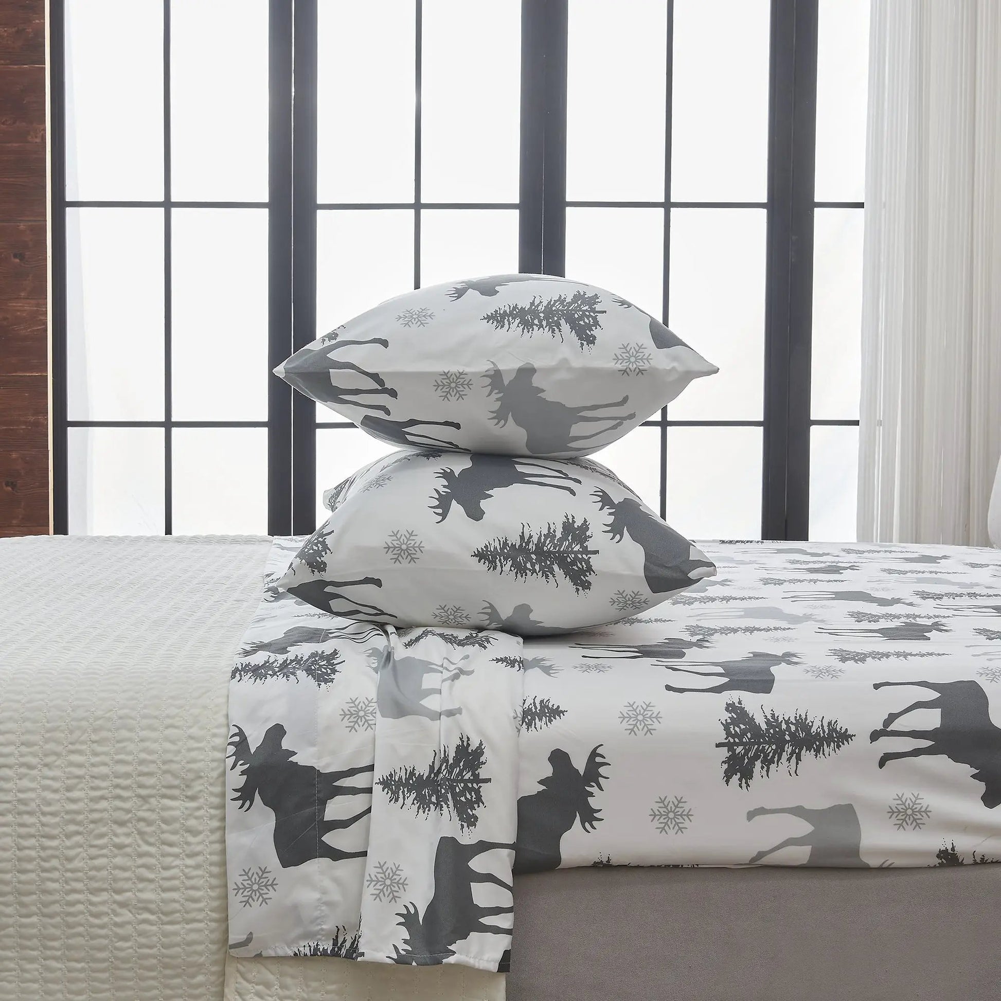 Lodge Printed Sheet Set - Mountain Ridge Collection from PriceLows™