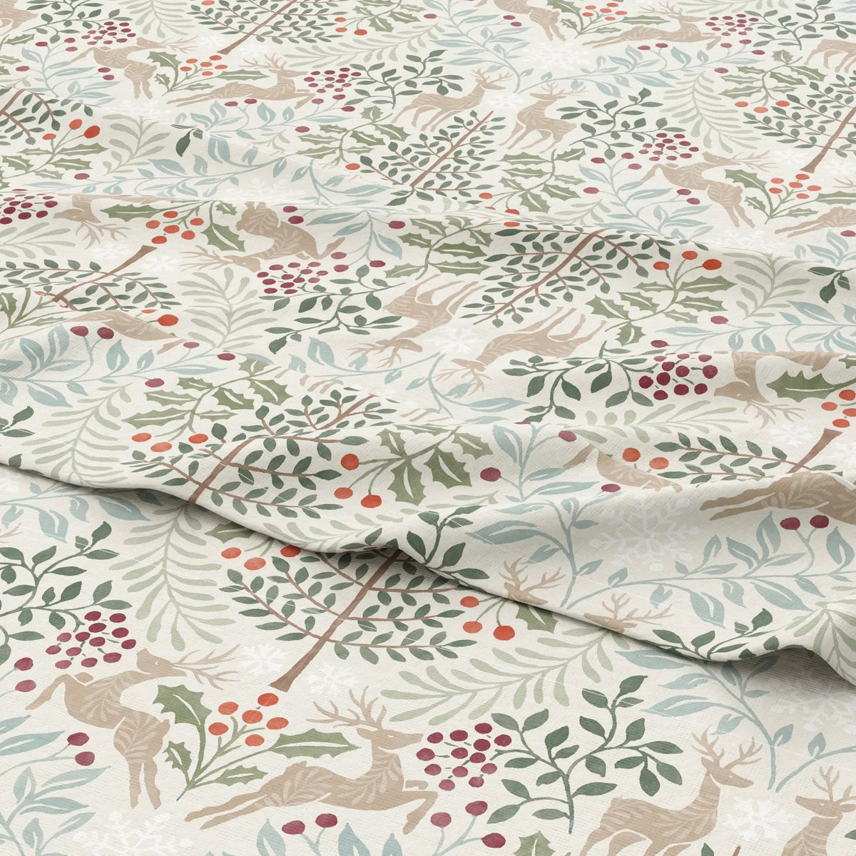 Turkish Cotton Flannel Sheet Set - Elevated Holiday Collection
