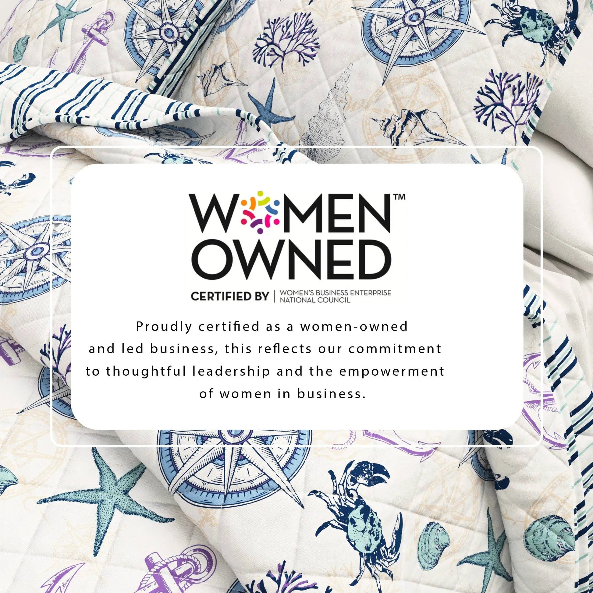 Azure Collection Coastal Quilt Set from PriceLows™