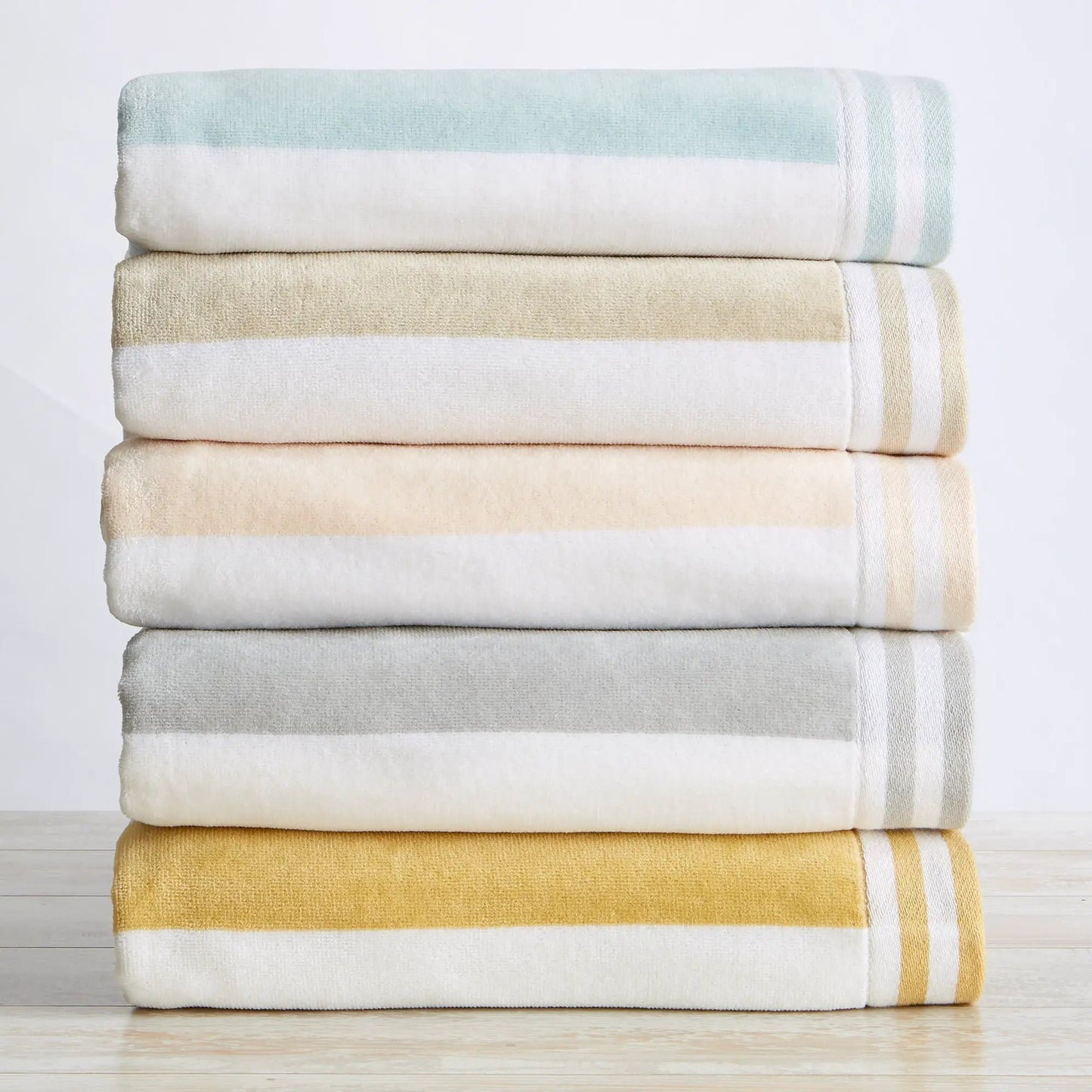 Striped Cabana Beach Towel - Edgartown Collection from PriceLows™