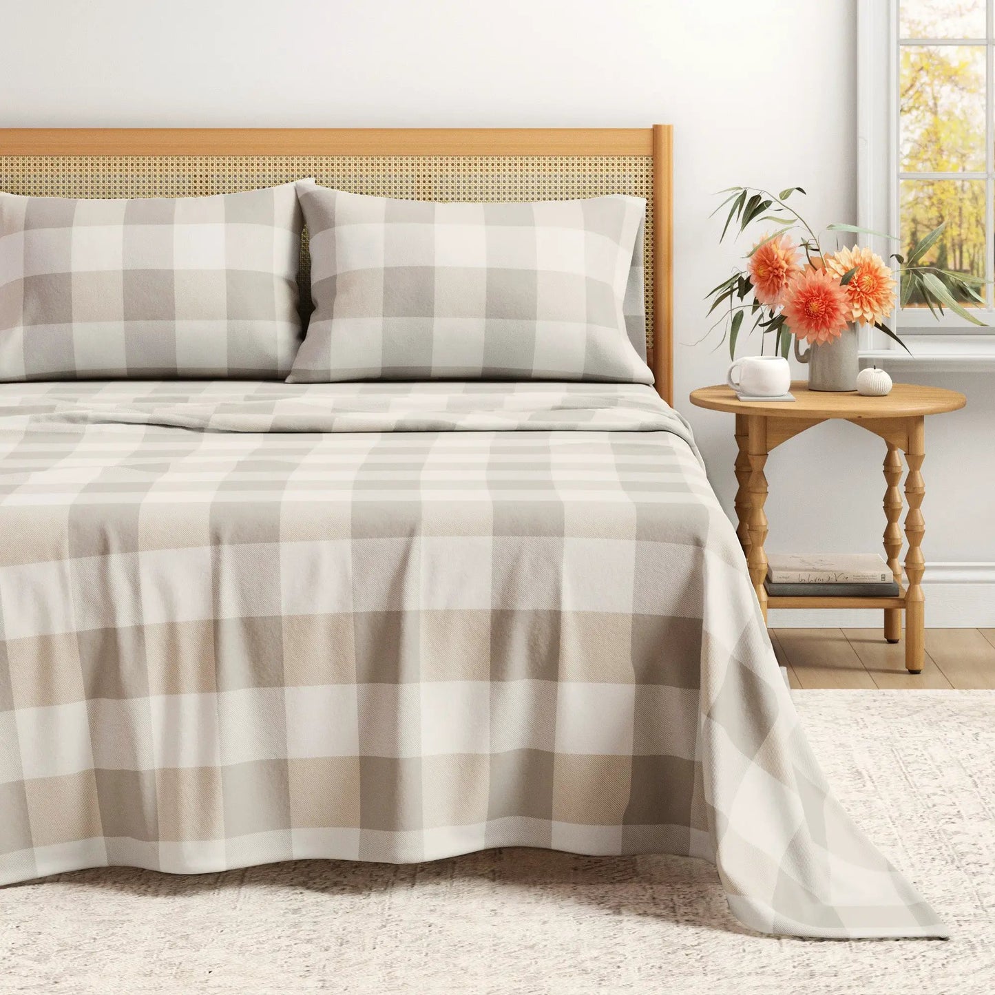 Turkish Cotton Flannel Sheet - Belle Collection from PriceLows™