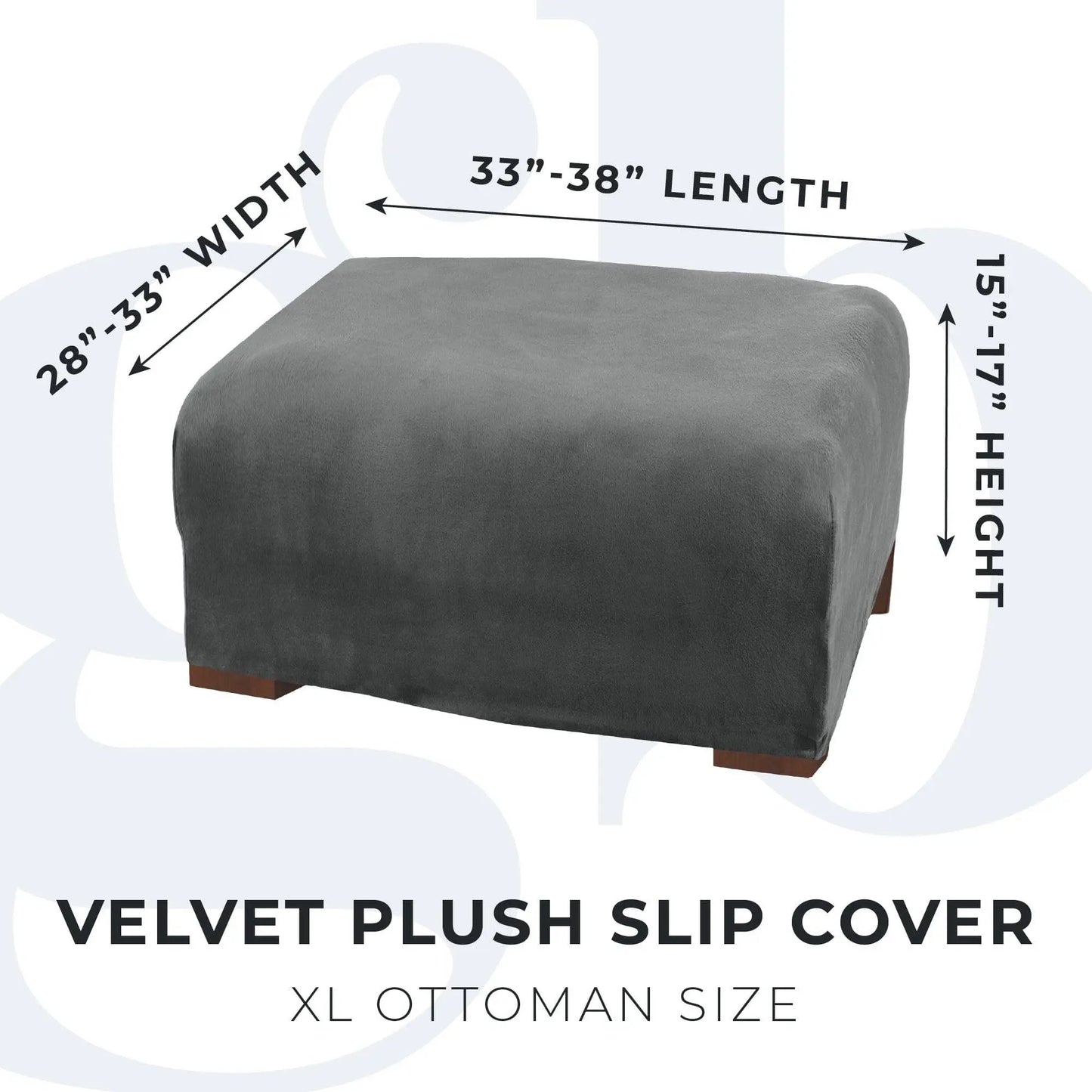 Velvet Stretch Slipcover - Gale Collection from PriceLows™