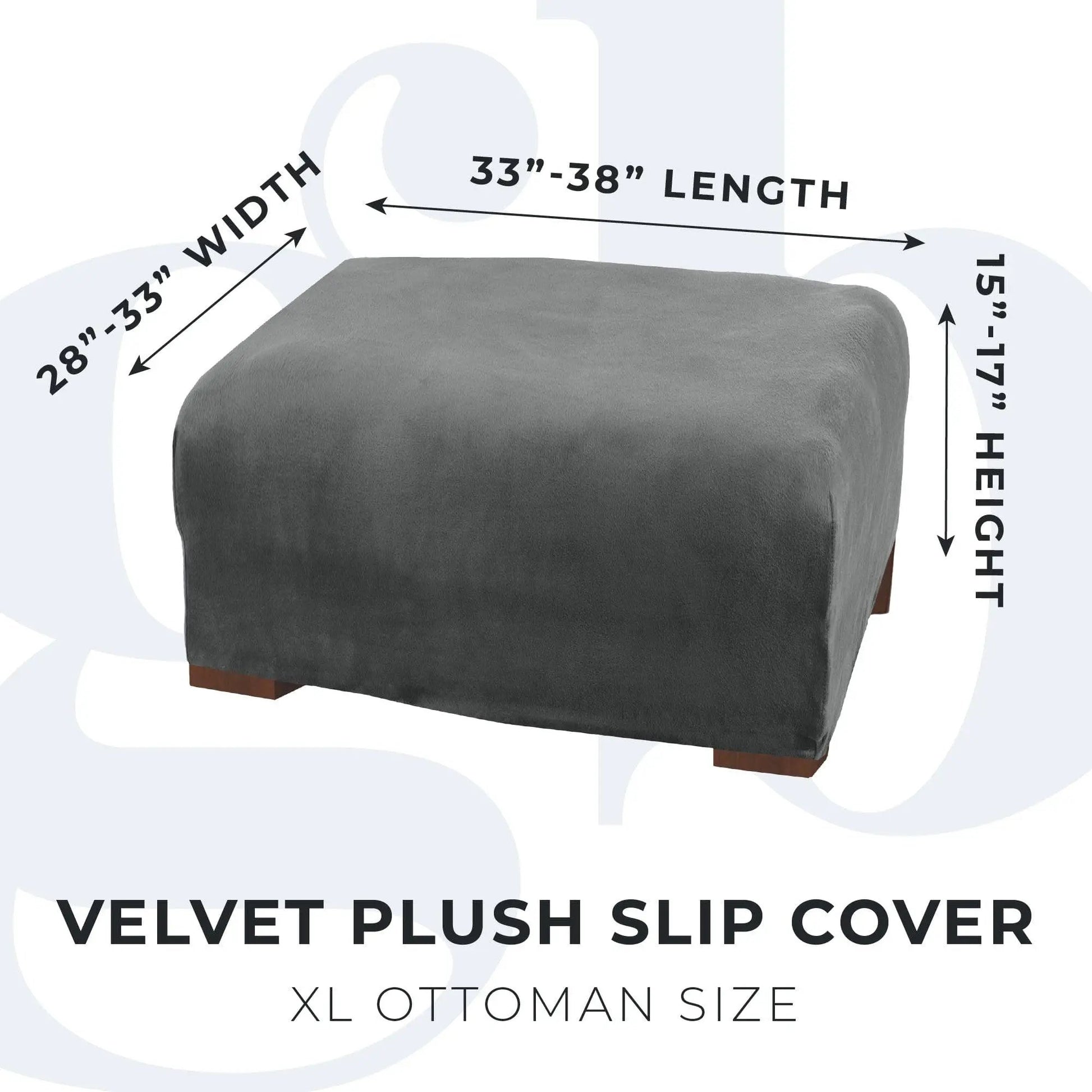 Velvet Stretch Slipcover - Gale Collection from PriceLows™