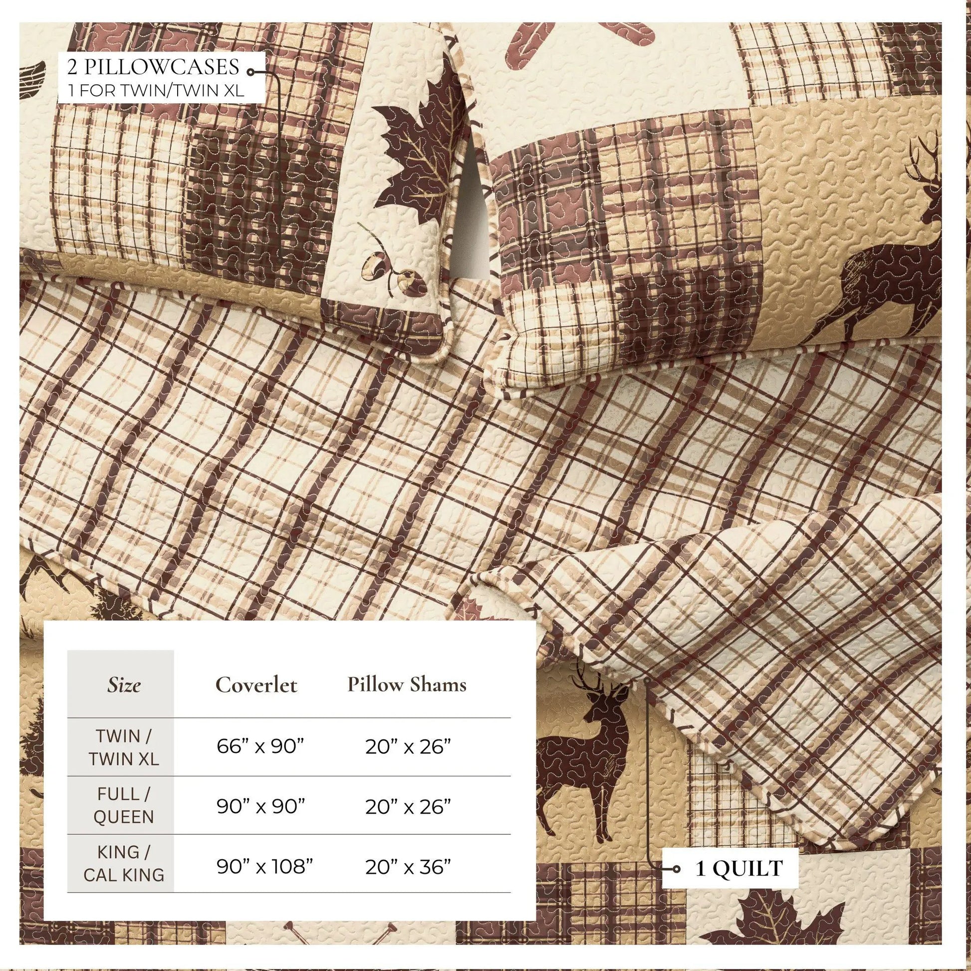 Redwood Lodge Quilt Set from PriceLows™