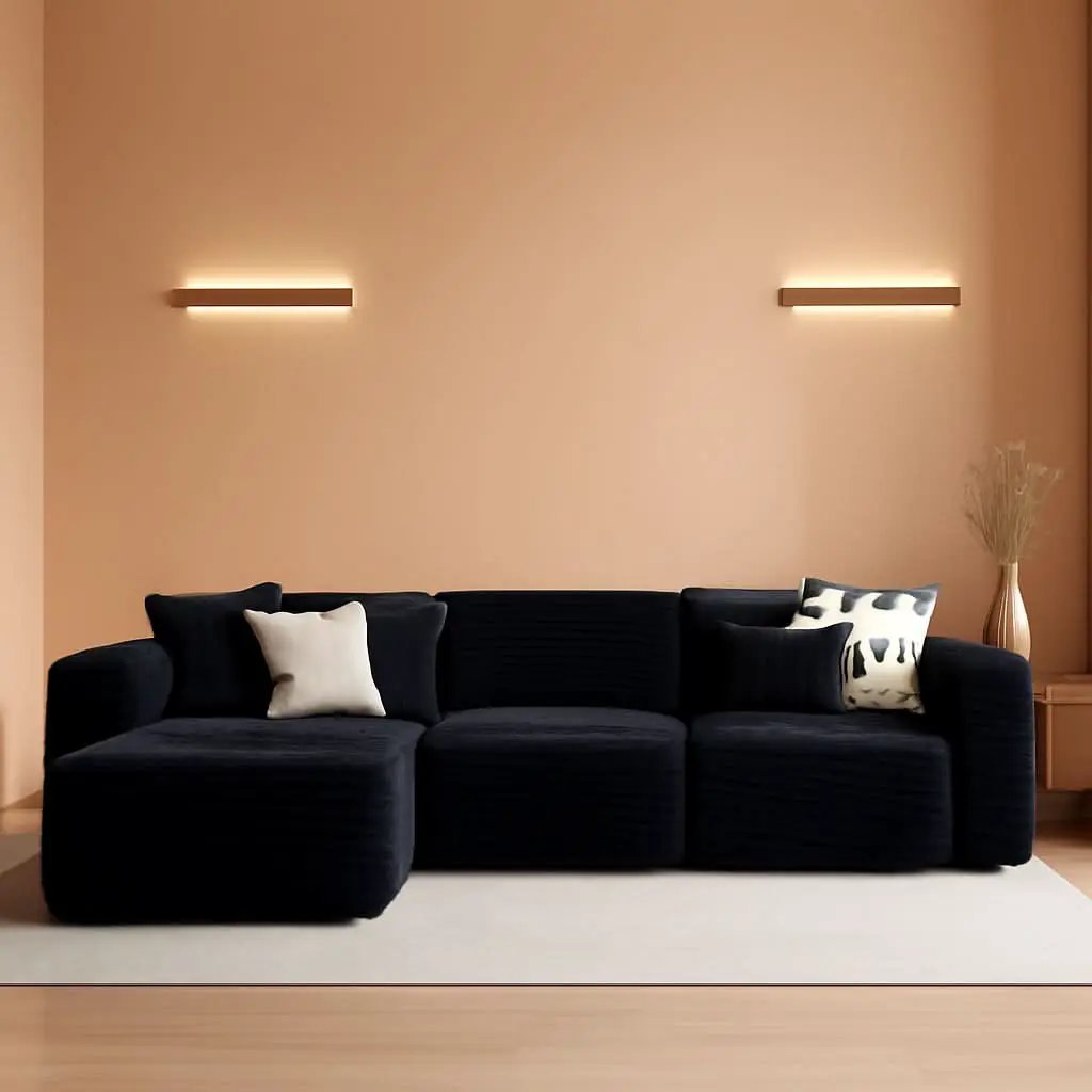 Versatile L Shaped Modular Couch for Living Room from PriceLows™