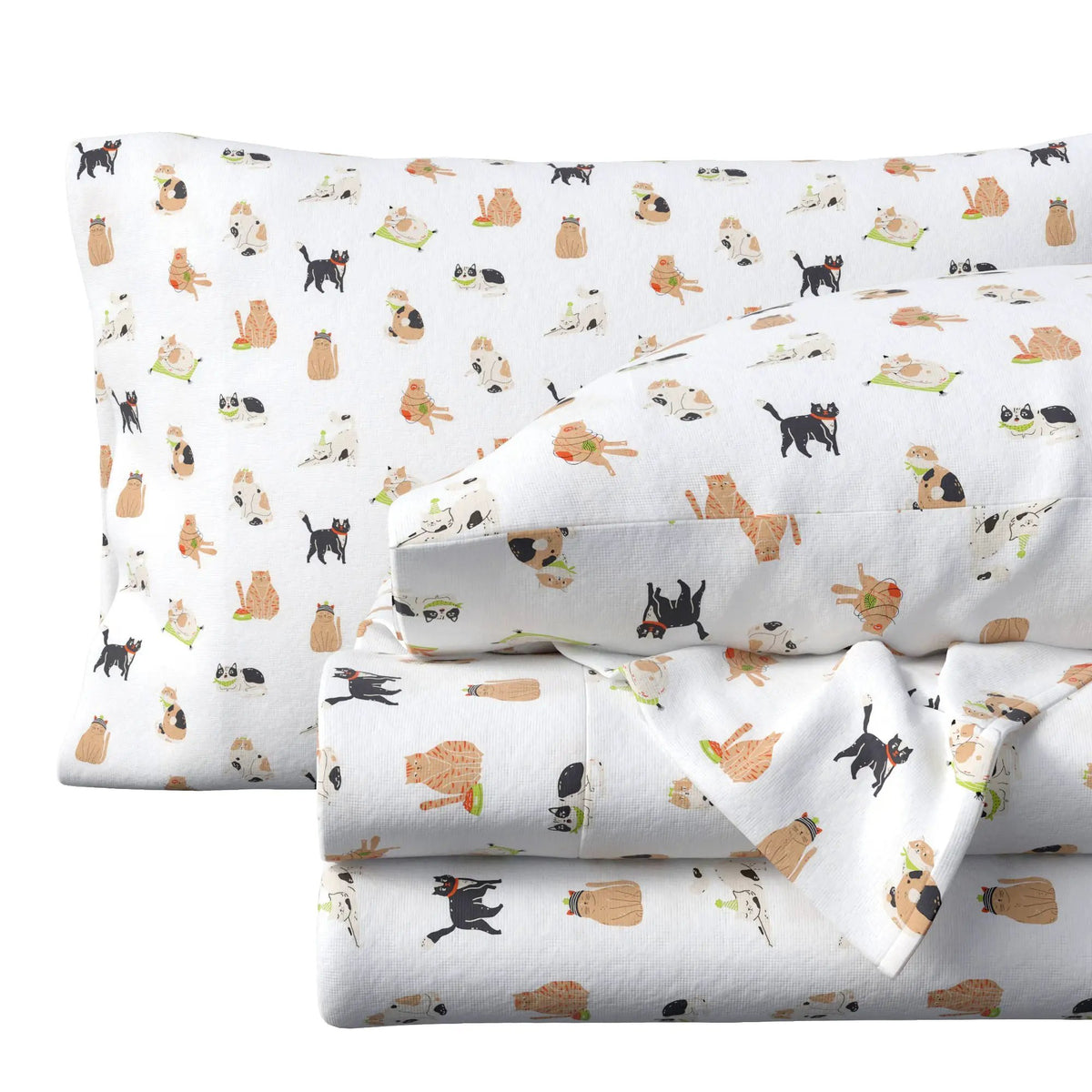 Turkish Cotton Christmas Flannel Sheet - Whittaker Collection