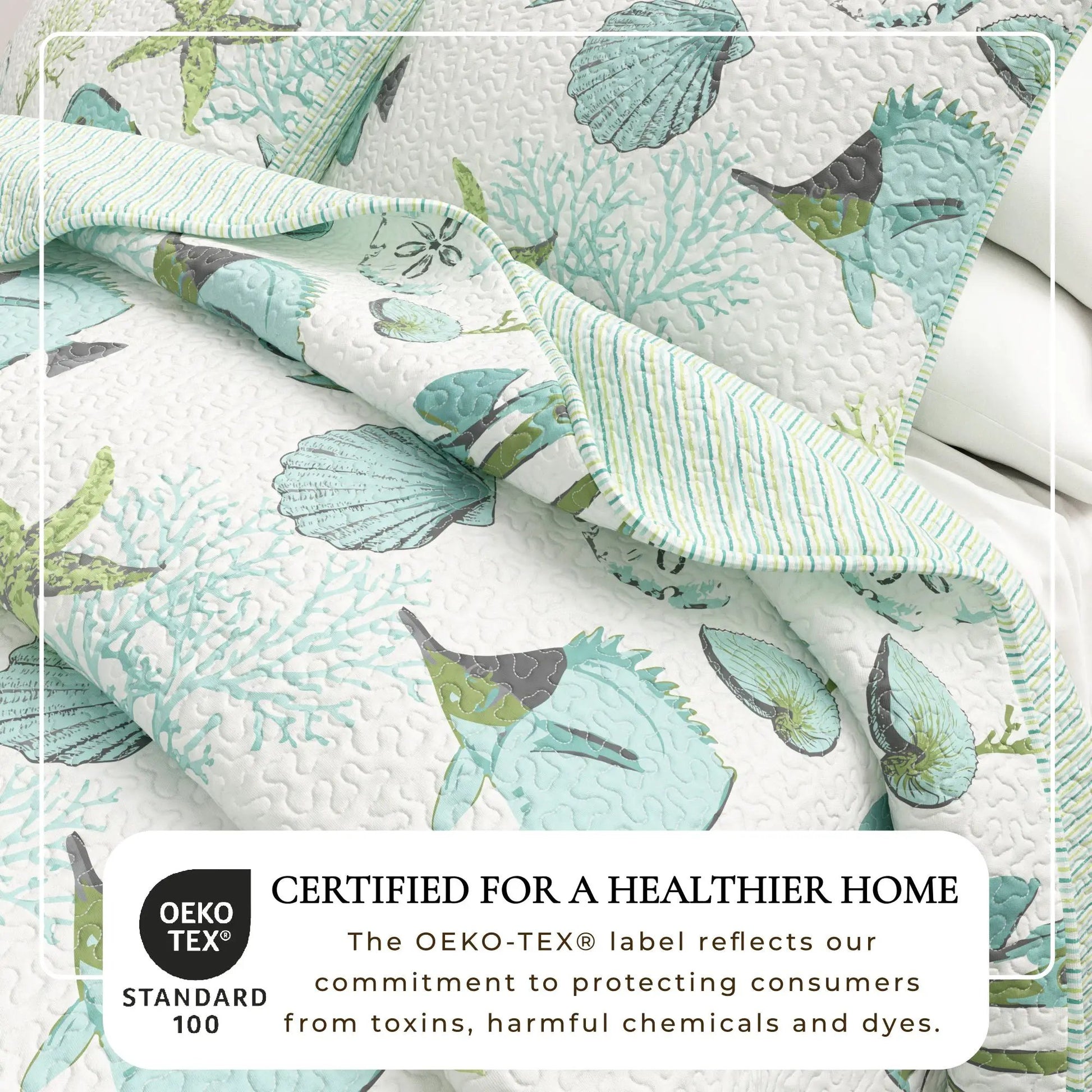 Seaside Collection Quilt Set from PriceLows™