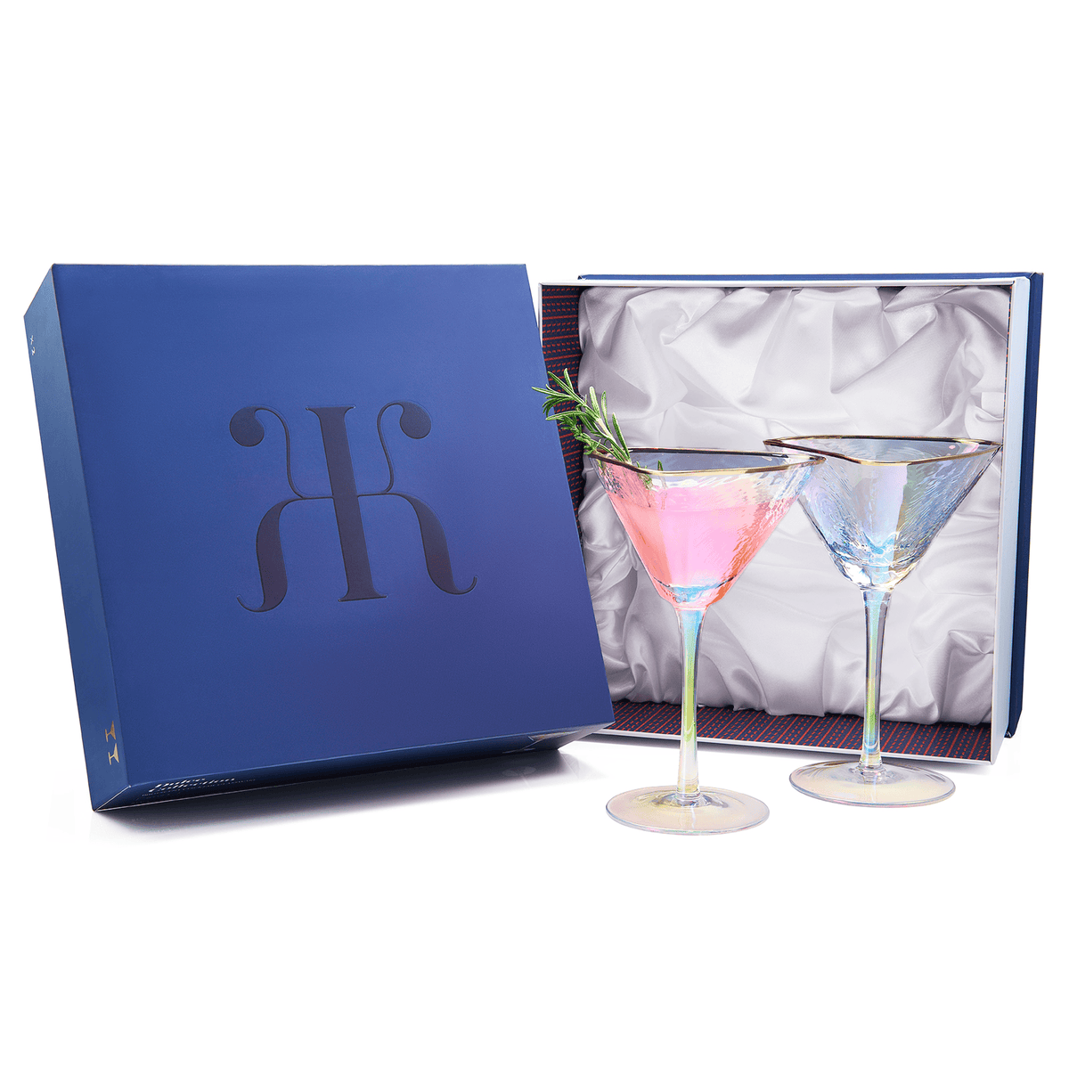 Dulce Martini Cocktail Glassware | 8 oz | Set of 2 | Entertaining