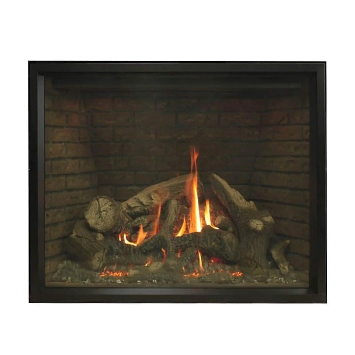 White Mountain Hearth Rushmore TruFlame 40 Inch Clean Face Natural Gas Direct Vent | 40 Inch | Fireplace | Living Room