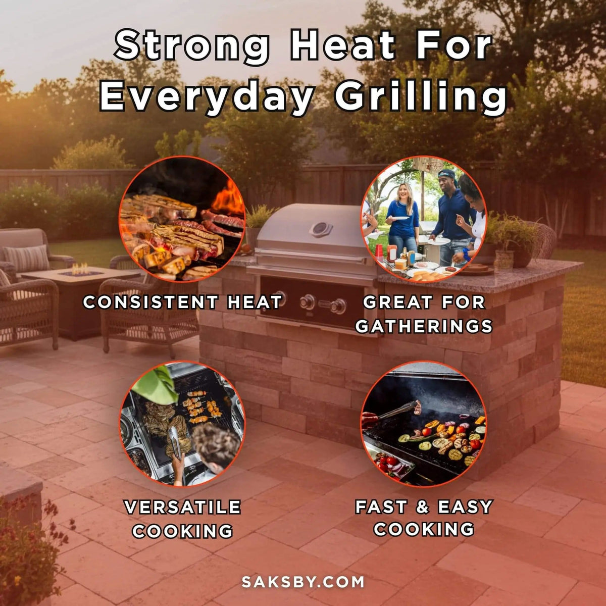 Wildfire Outdoor Living Ranch Pro 30-Inch 304 Stainless Steel Grill | 30 Inch | Stainless Steel | Outdoor Grill
