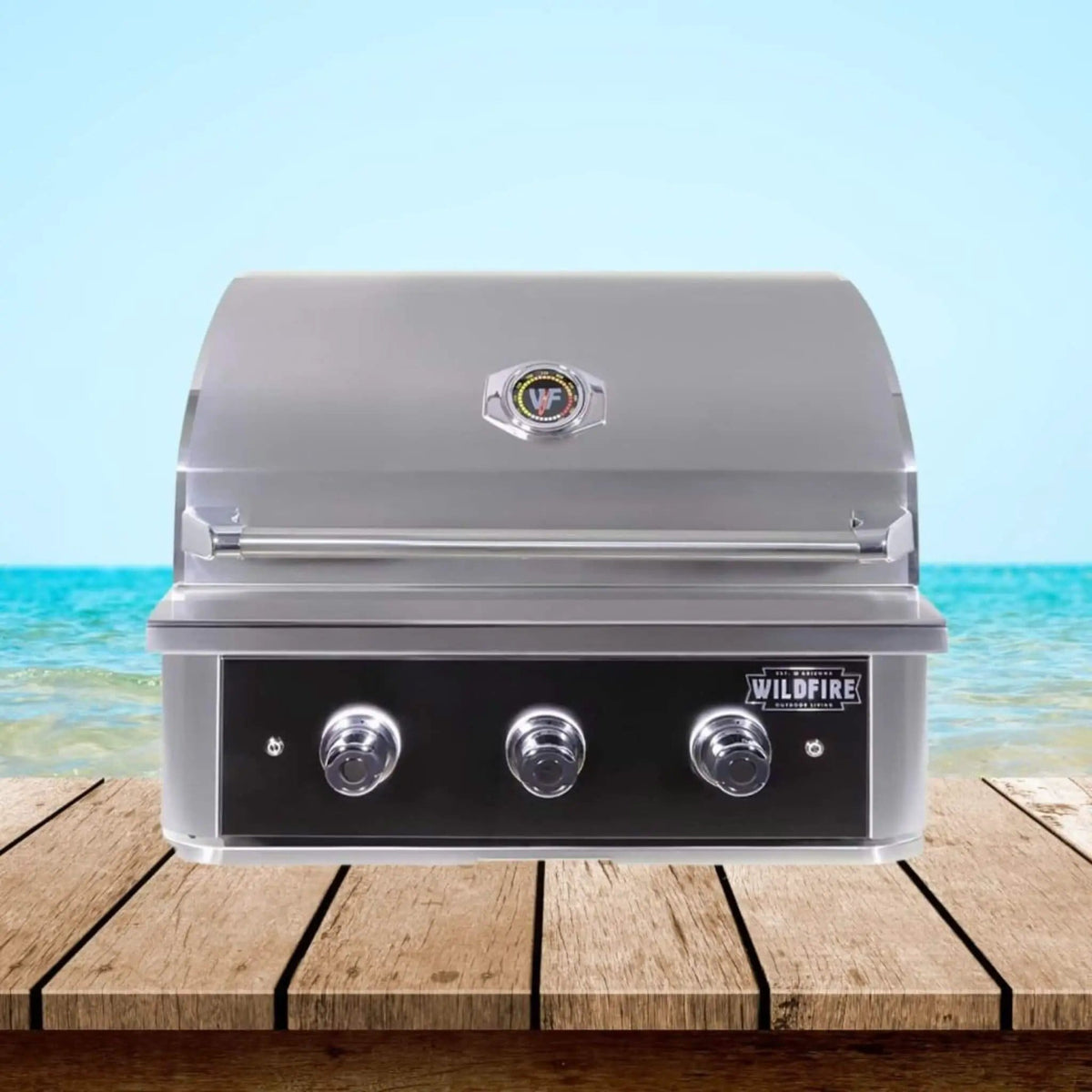 Wildfire Outdoor Living Ranch Pro 30-Inch 304 Stainless Steel Grill | 30 Inch | Stainless Steel | Outdoor Grill