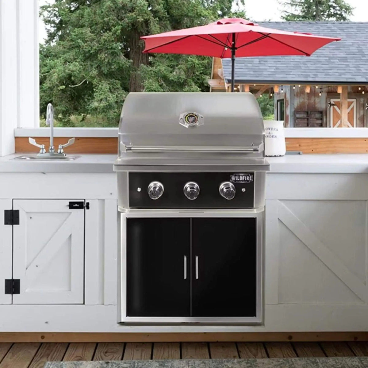 Wildfire Outdoor Living Ranch Pro 30-Inch 304 Stainless Steel Grill | 30 Inch | Stainless Steel | Outdoor Grill