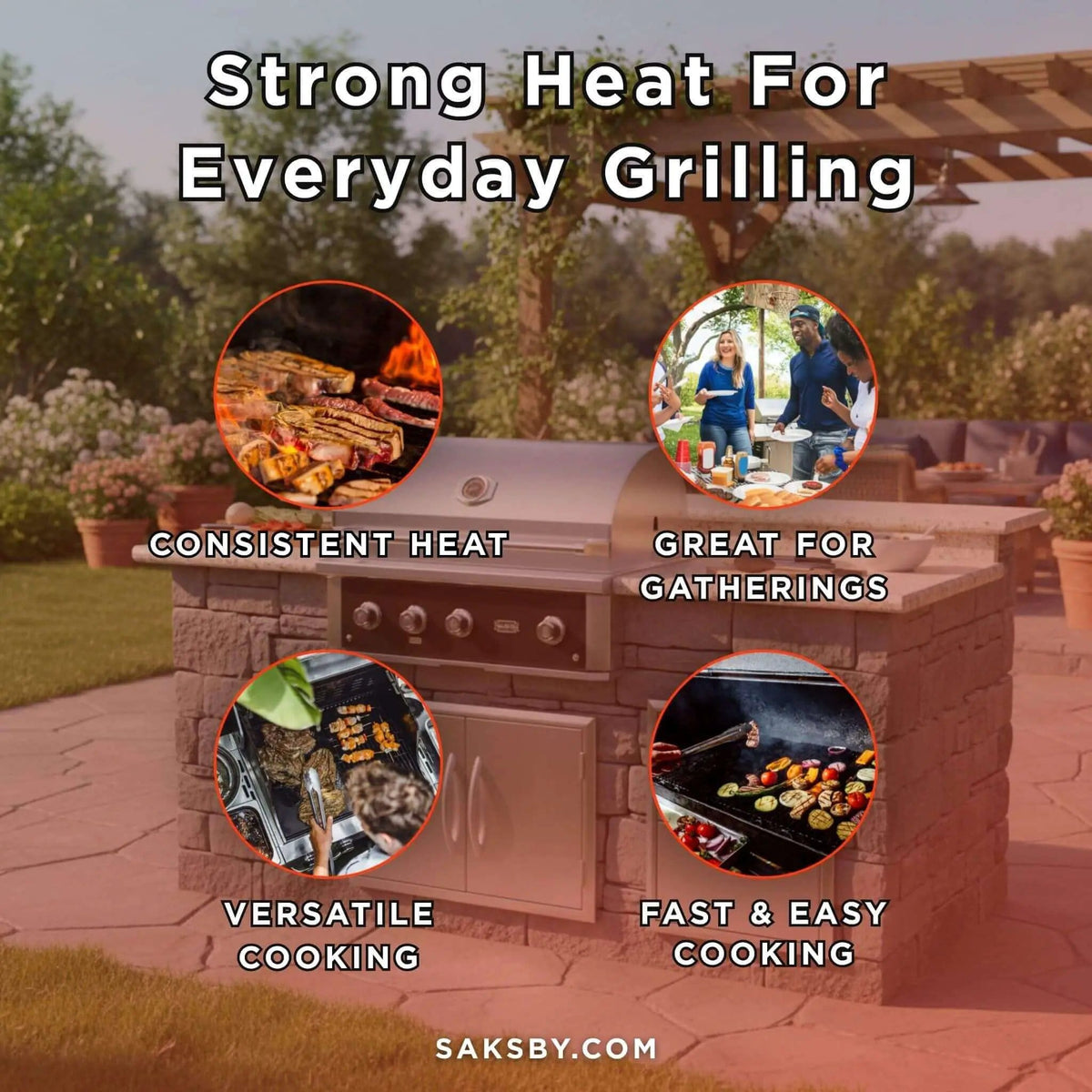 Wildfire Outdoor Living Ranch Pro 36-Inch 304 Stainless Steel Grill | 36 Inch | Stainless Steel | Outdoor Grill