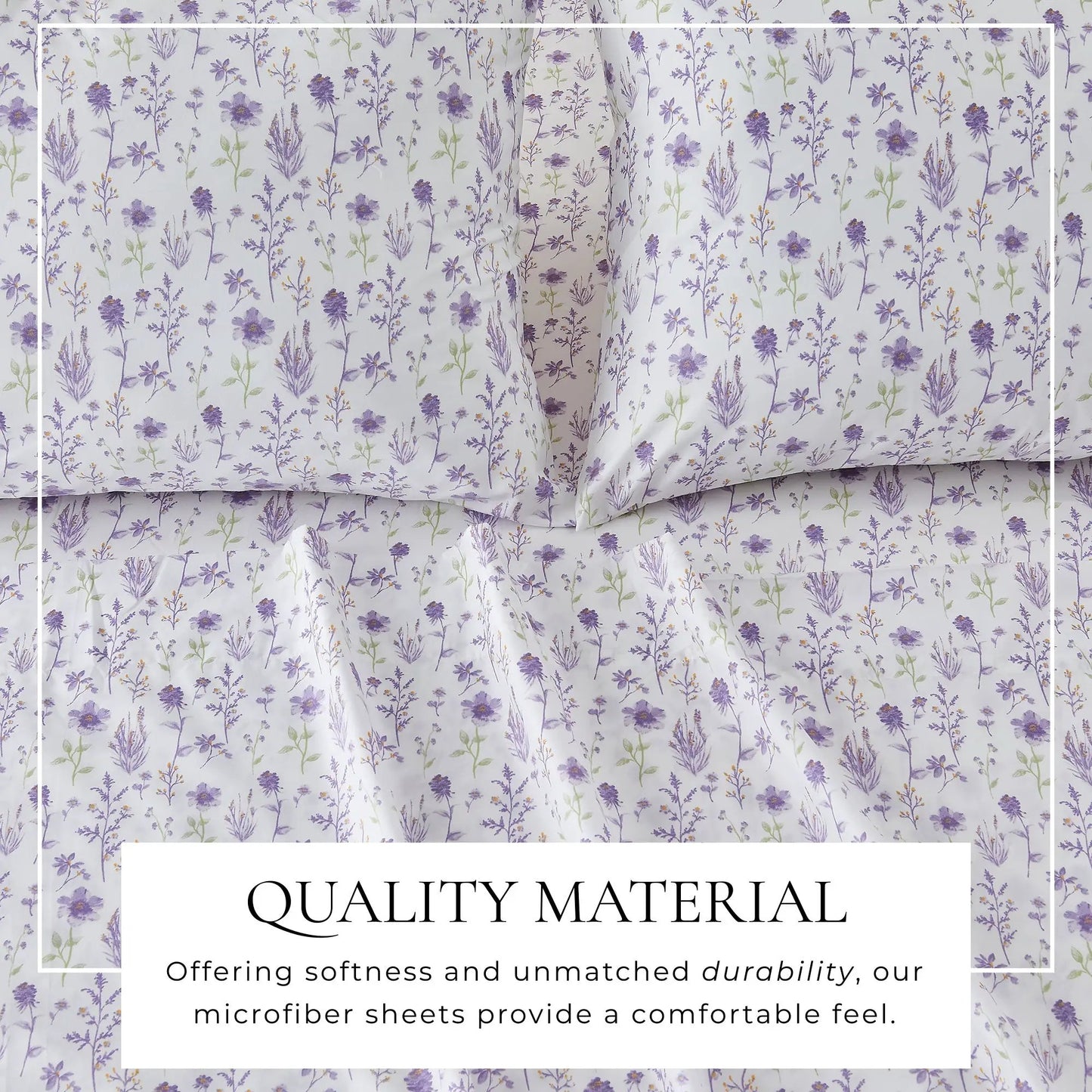 Watercolor Floral Sheet Set - Delia Collection from PriceLows™