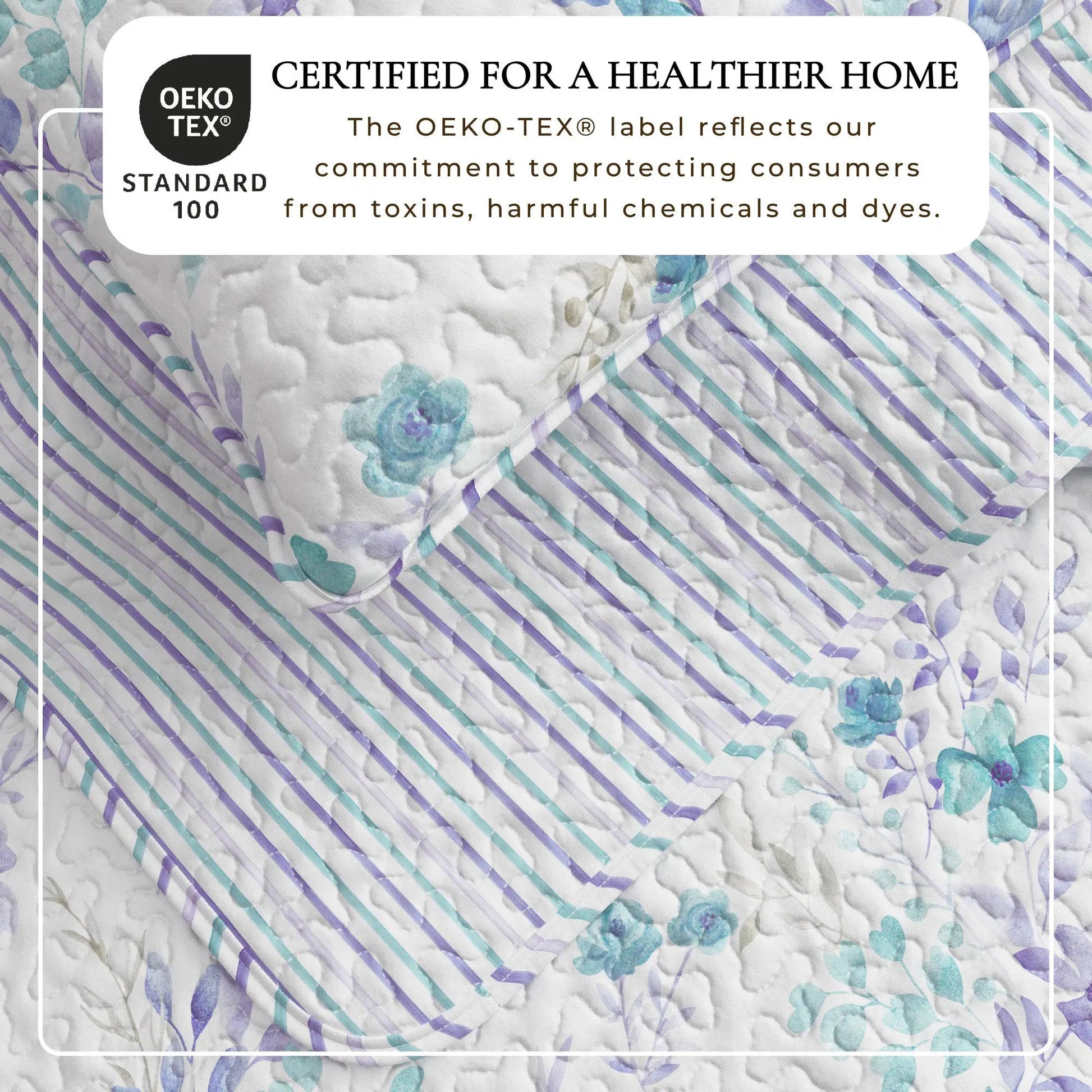 April Morning Floral Quilt Set from PriceLows™