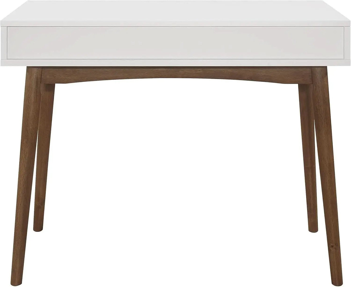 Wood Writing Desk with Drawer Spacious Top and Storage from PriceLows™