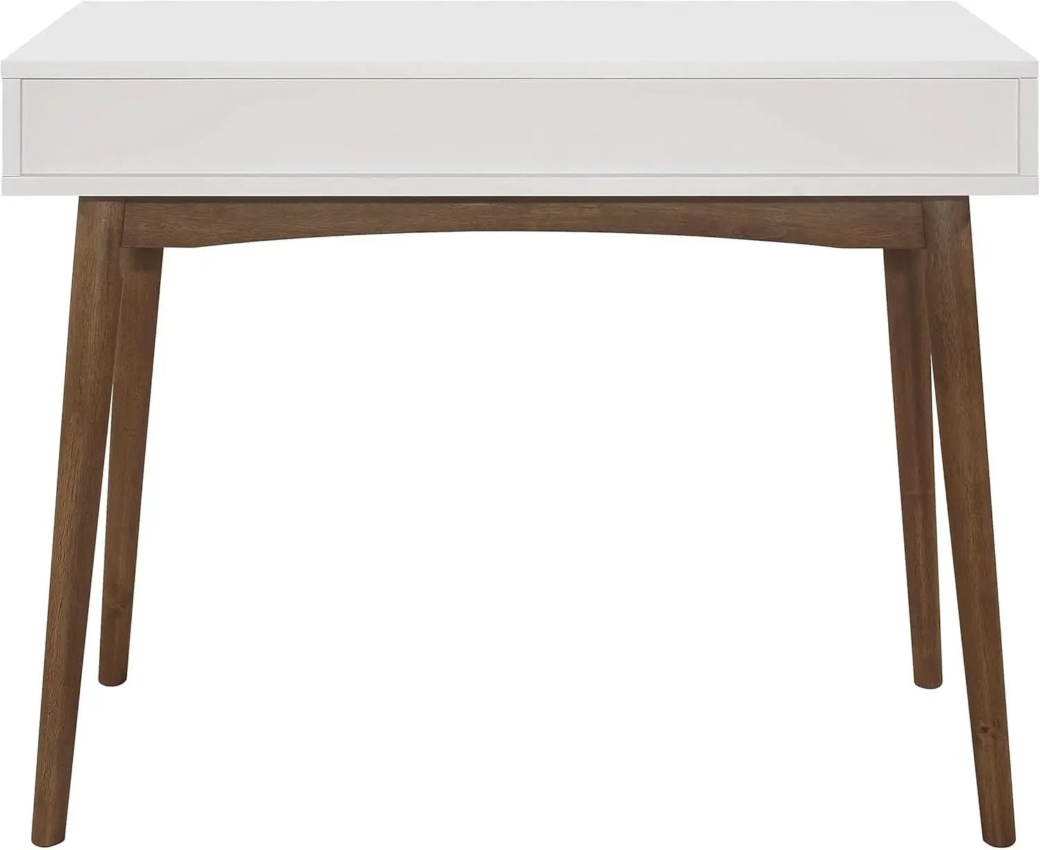 Wood Writing Desk with Drawer Spacious Top and Storage from PriceLows™
