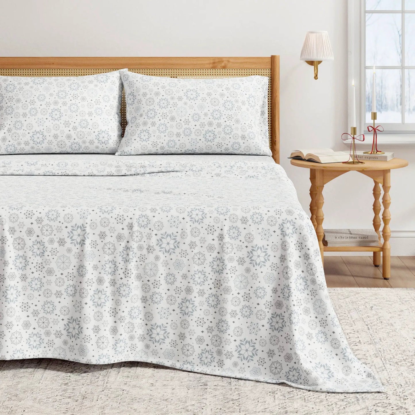 Turkish Cotton Flannel Sheet - Stratton Collection from PriceLows™